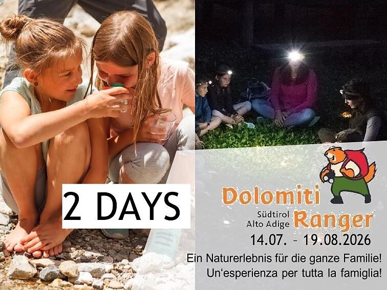 Dolomiti Ranger: Pacchetto 2 giorni (martedì e mercoledì) - Regione dolomitica 3 Cime - #1 - suedtirol.info
