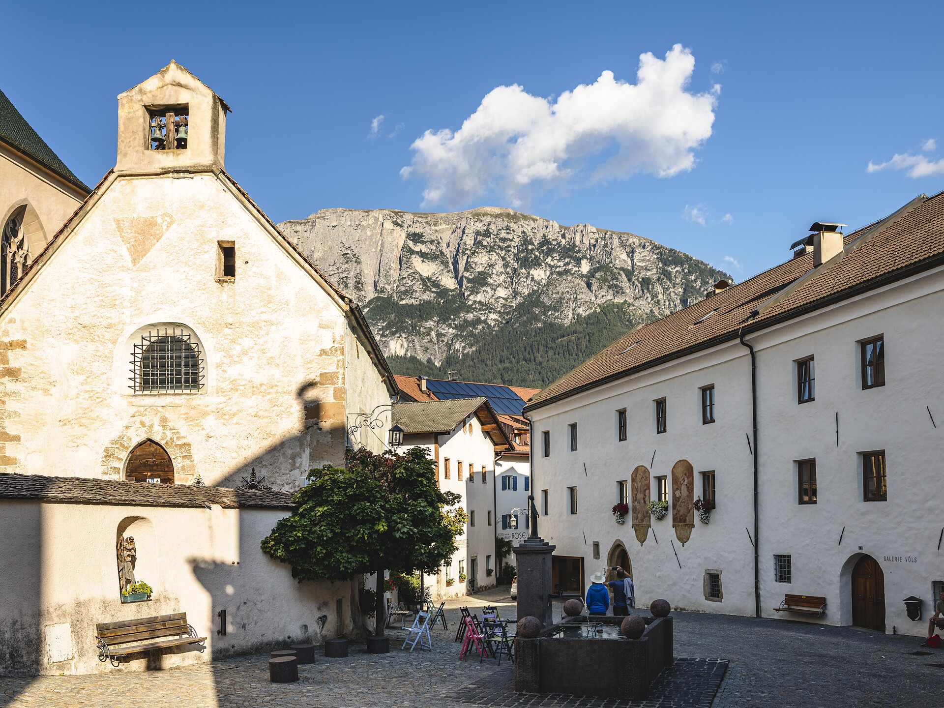 Centro del paese: Mercato annuale Fiè allo Sciliar 1 suedtirol.info