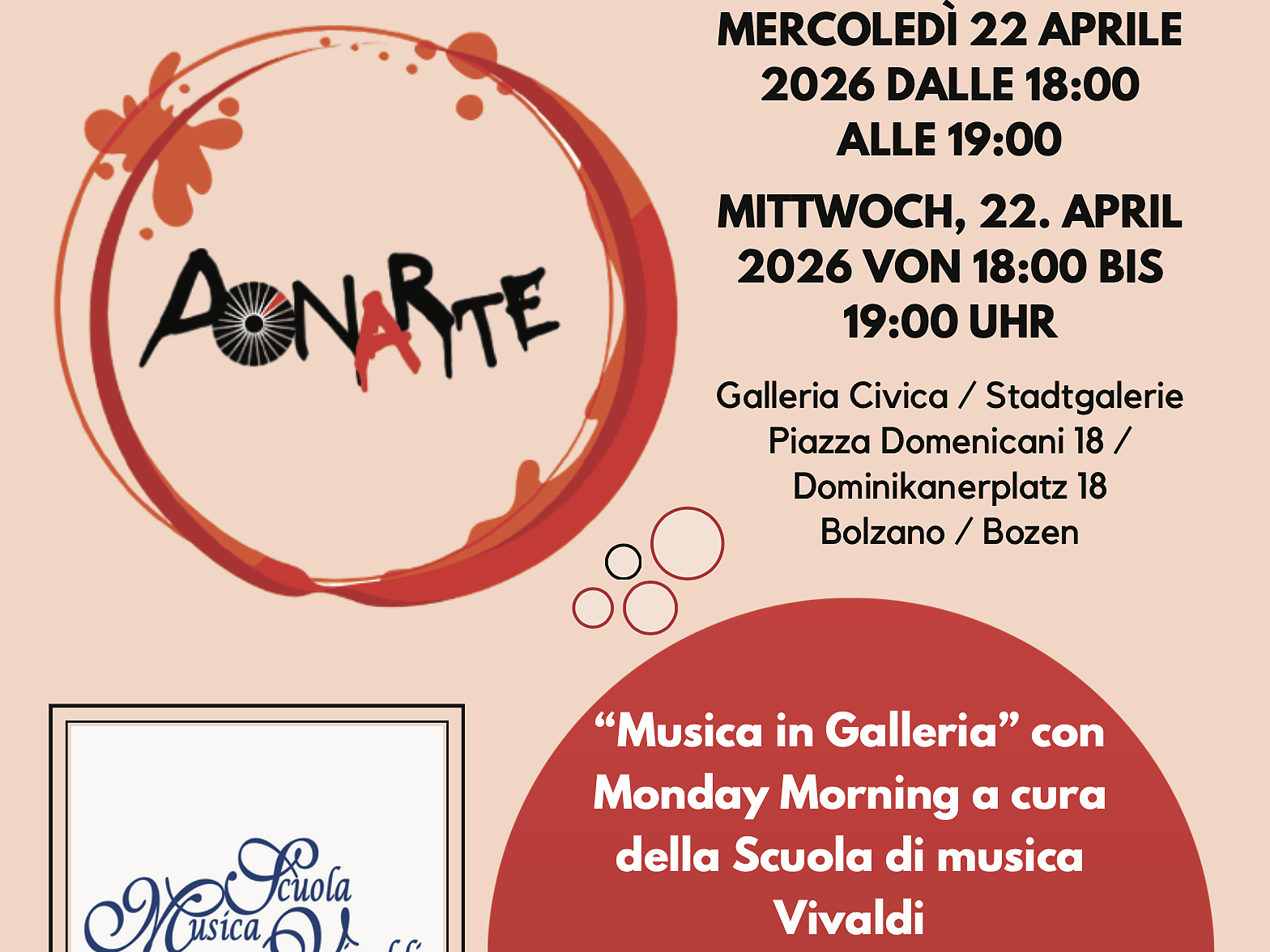 DonArte 2026 - Concerto - Bolzano e dintorni - #1 - suedtirol.info