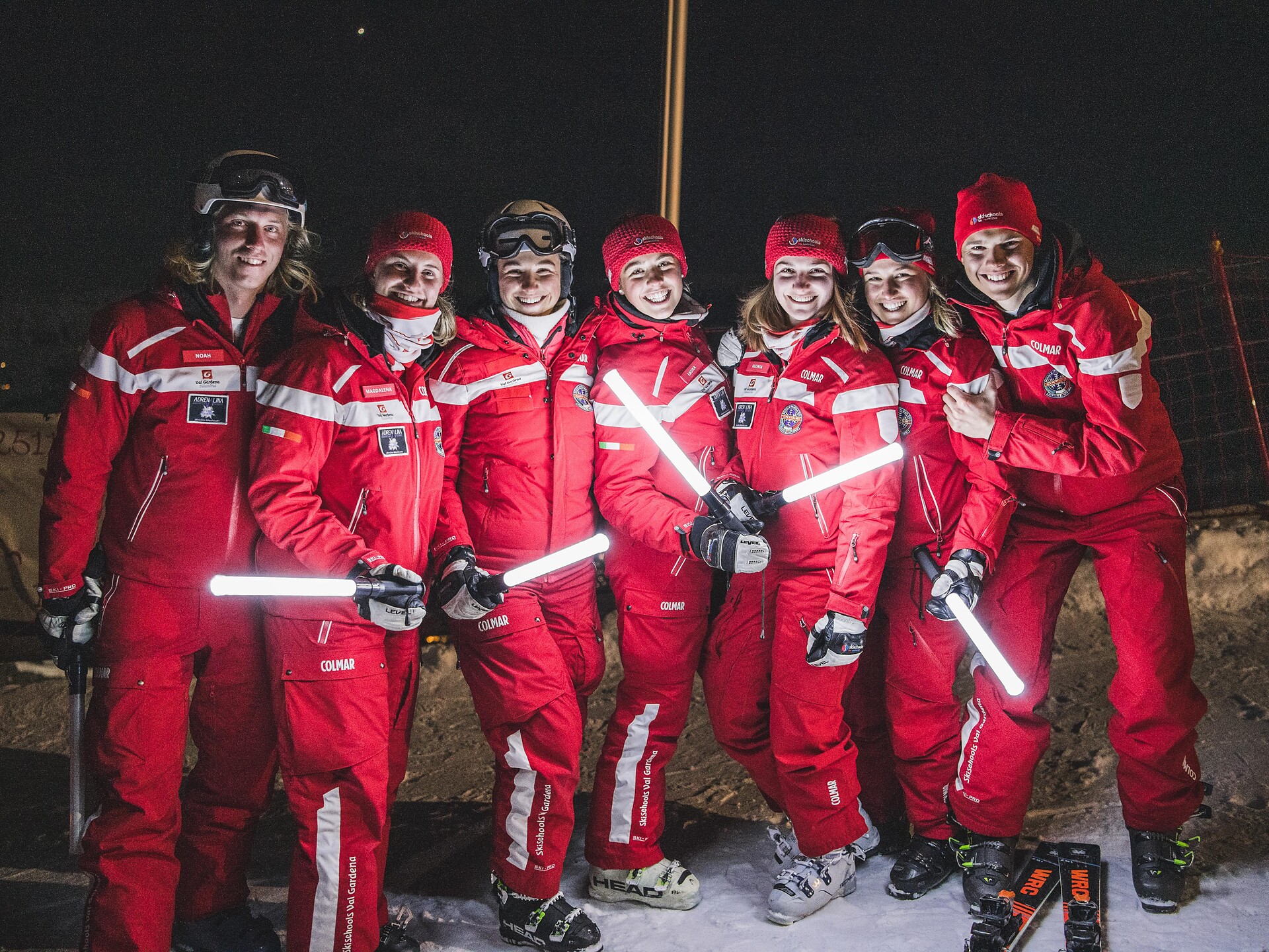 Der längste Fackellauf der Welt - Ski- & Snowboardschule St. Ulrich - Dolomitenregion Gröden - #2 - suedtirol.info