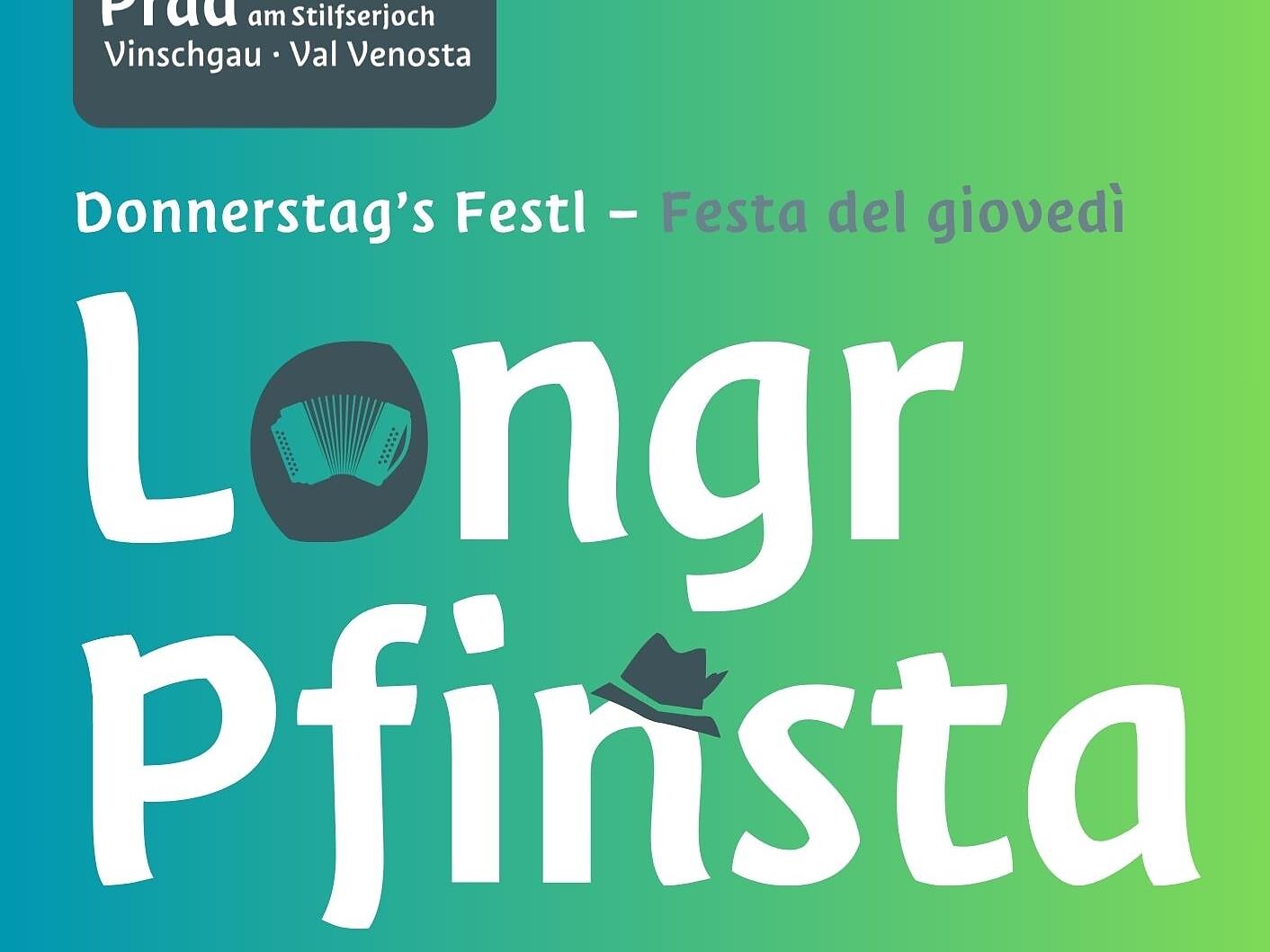 La festa del giovedì – "Longr Pfinsta" – Musica, tradizione & gusto - Val Venosta - #3 - suedtirol.info