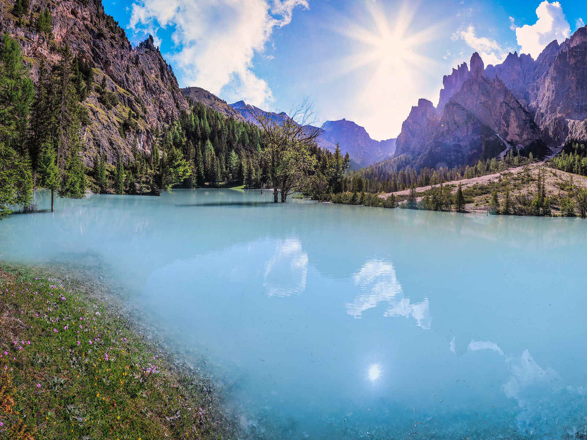 The mysterious ‘Lech de Ciampedel’ lake Sëlva/Selva 2 suedtirol.info