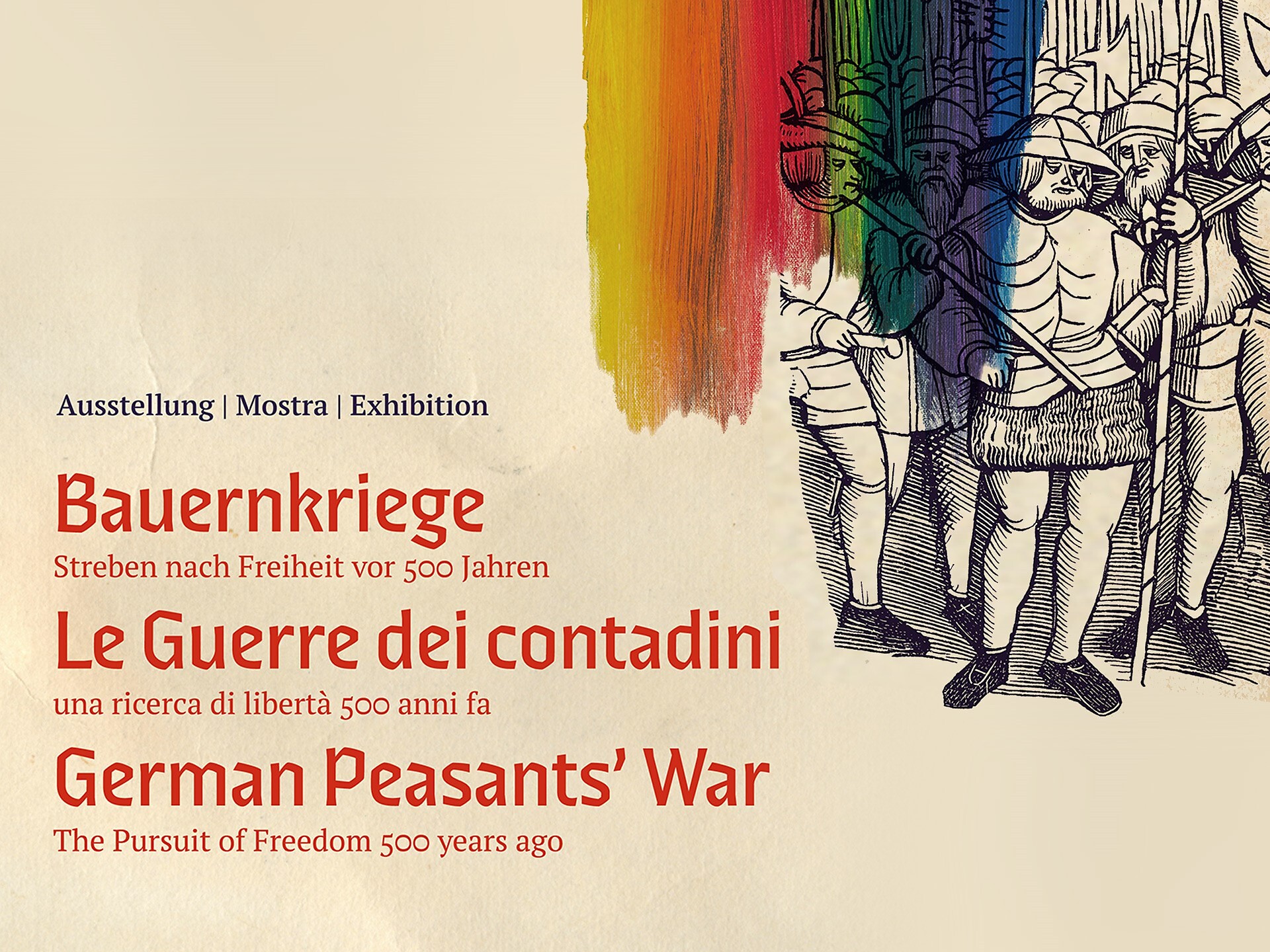 Special exhibitio "German preasants' war - the persuit of freedom 500 years ago" Sand in Taufers/Campo Tures 1 suedtirol.info