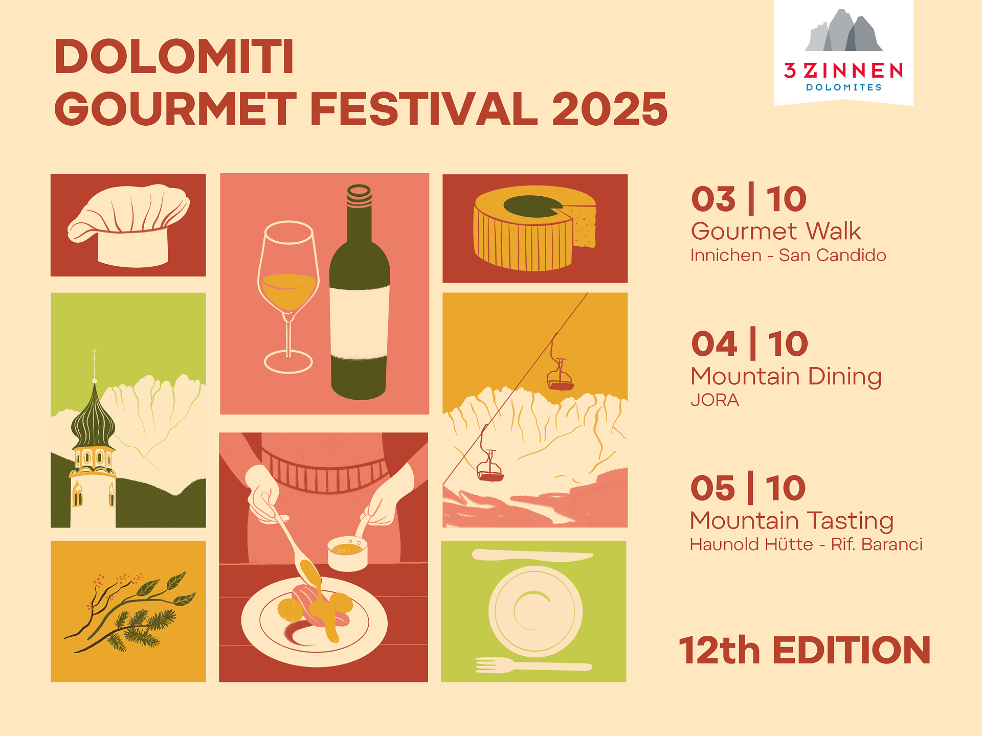 Dolomiti Gourmet Festival - Dolomitenregion 3 Zinnen - #1 - suedtirol.info