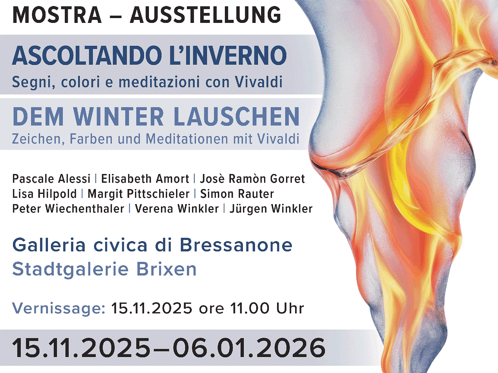 DEM WINTER LAUSCHEN - Zeichen, Farben und Meditationen mit Vivaldi - Brixen und Umgebung - #1 - suedtirol.info
