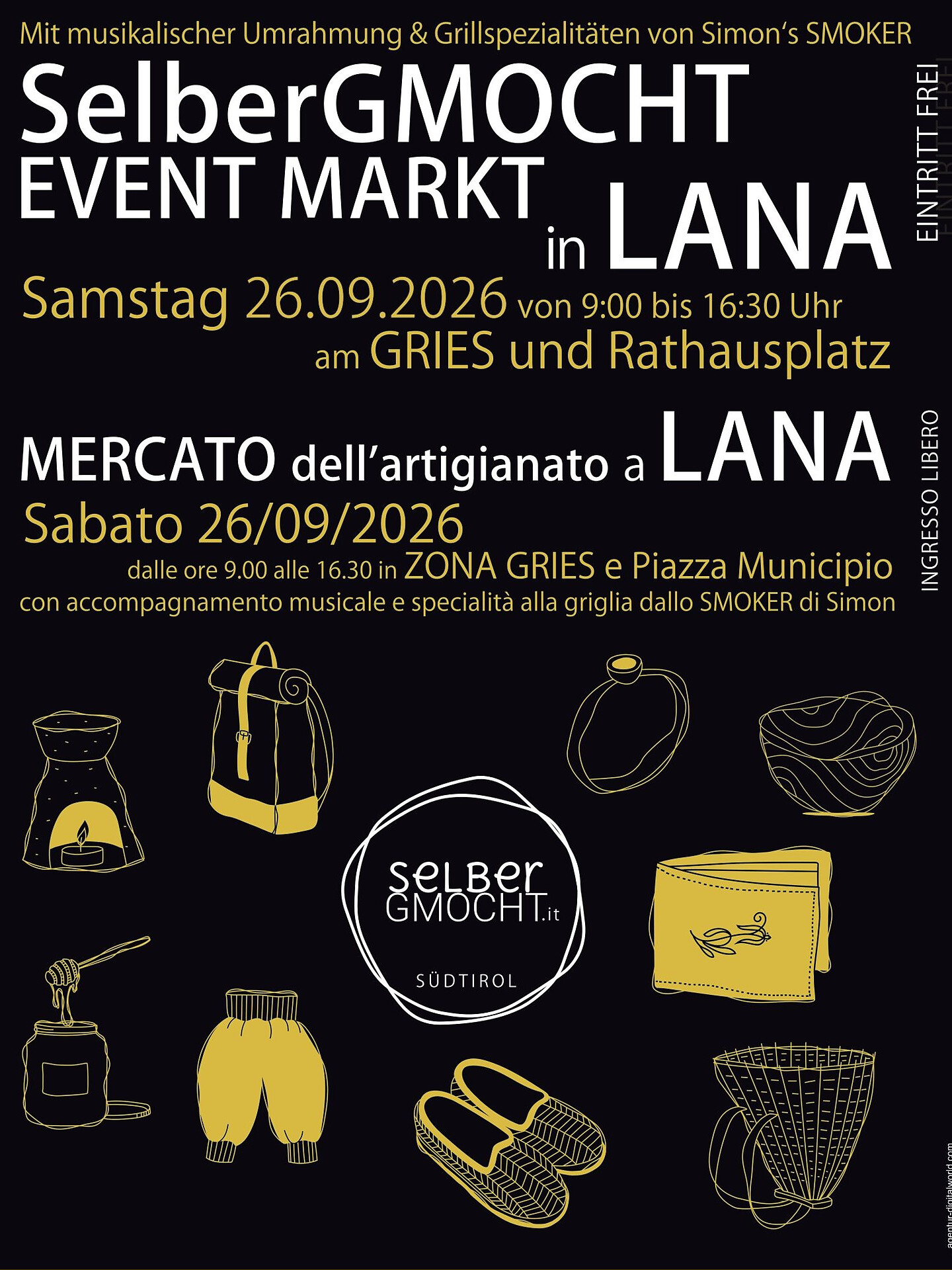 Event Markt SelberGMOCHT 2026 - Meran und Umgebung - #1 - suedtirol.info