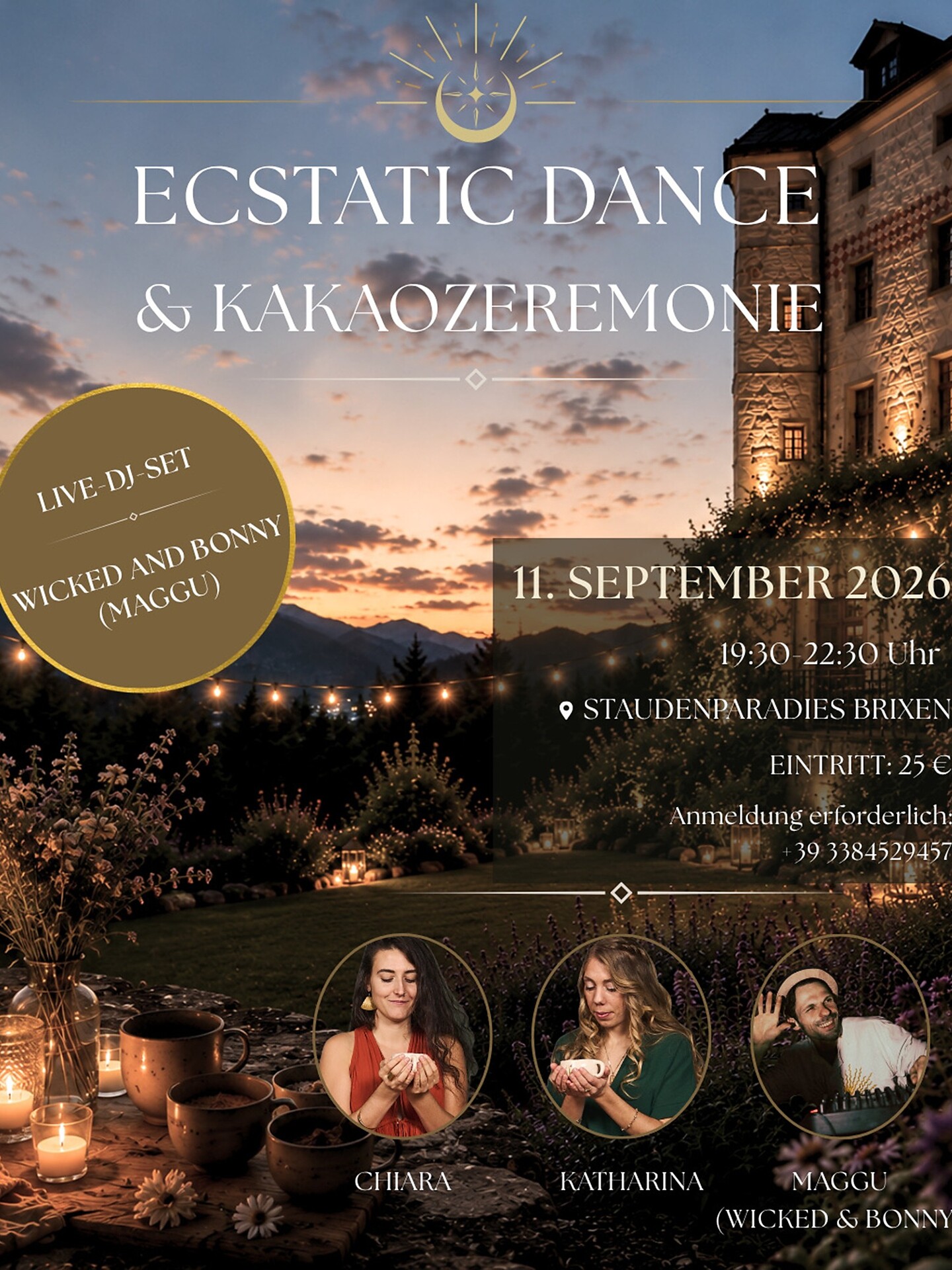 Ecstatic Dance e cerimonia del cacao - Bressanone e dintorni - #1 - suedtirol.info