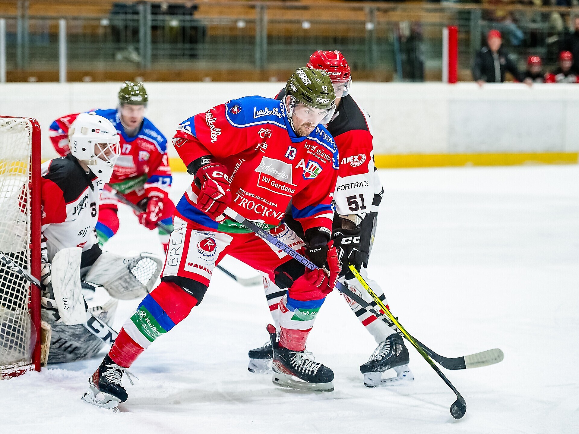 Partita amichevole di hockey ghiaccio: HC Gherdëina vs. Wipptal Broncos - Regione dolomitica Val Gardena - #3 - suedtirol.info