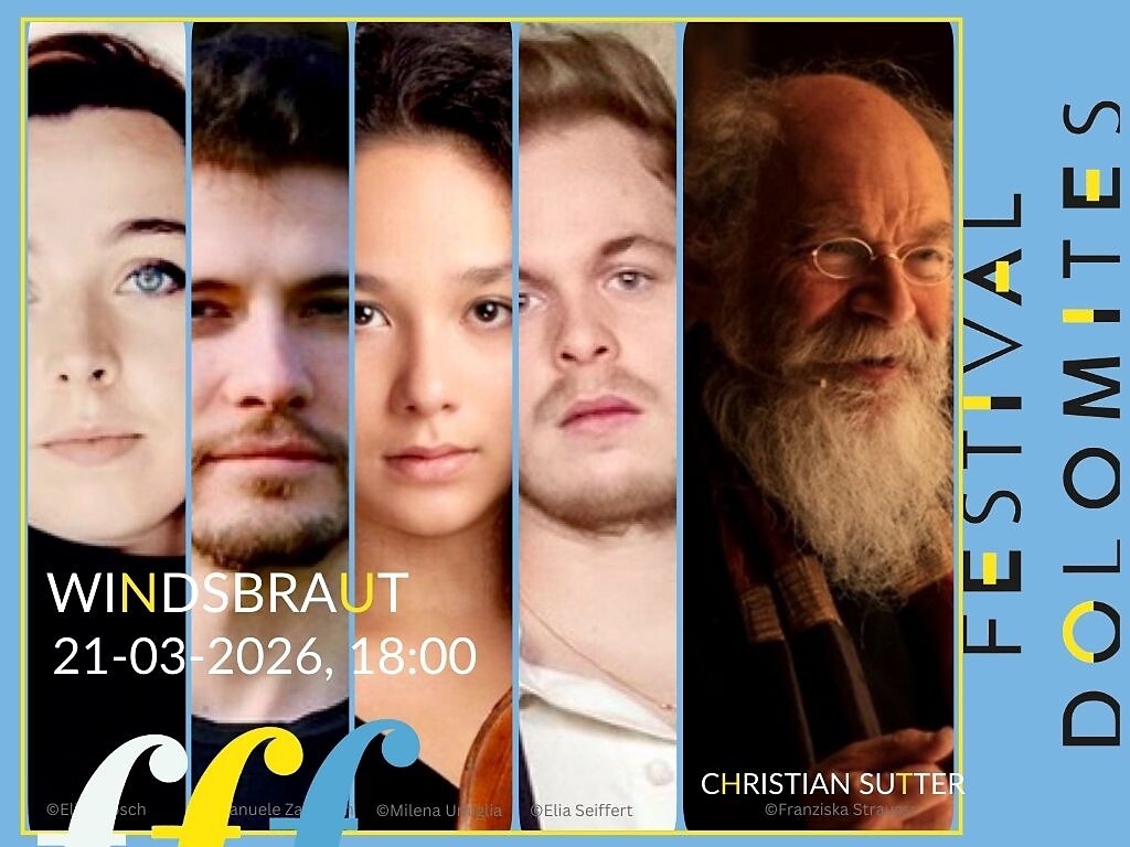 Festival Dolomites 2026 MUSIC & LITERATURE - Dolomites Region 3 Zinnen - #1 - suedtirol.info