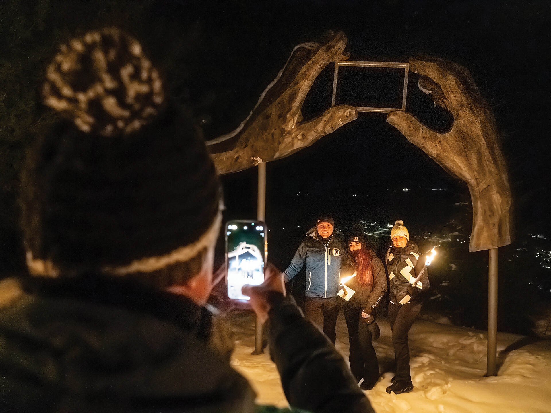 Art Meets Nature – Torchlight Walk at Monte Pana - Dolomites Region Val Gardena - #1 - suedtirol.info
