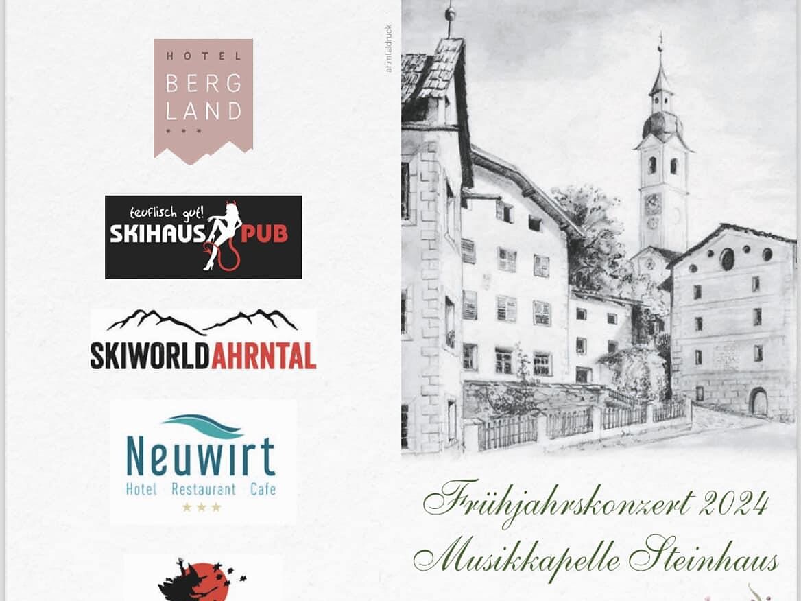 Frühjahrskonzert der Musikkapelle Steinhaus - Ahrntal - #1 - suedtirol.info