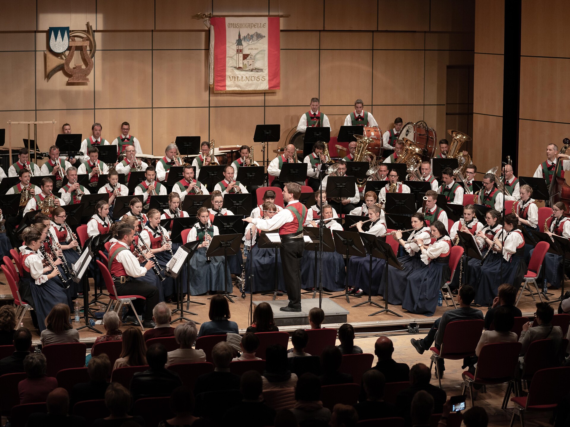 Concert of the music band of Villnöss valley - Dolomites Region Villnösstal - #2 - suedtirol.info
