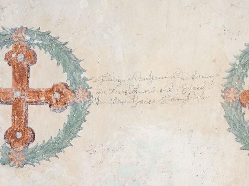 Guida nella Cappella della Sacra Croce del Monastero di San Giovanni a Müstair - Val Venosta - #2 - suedtirol.info