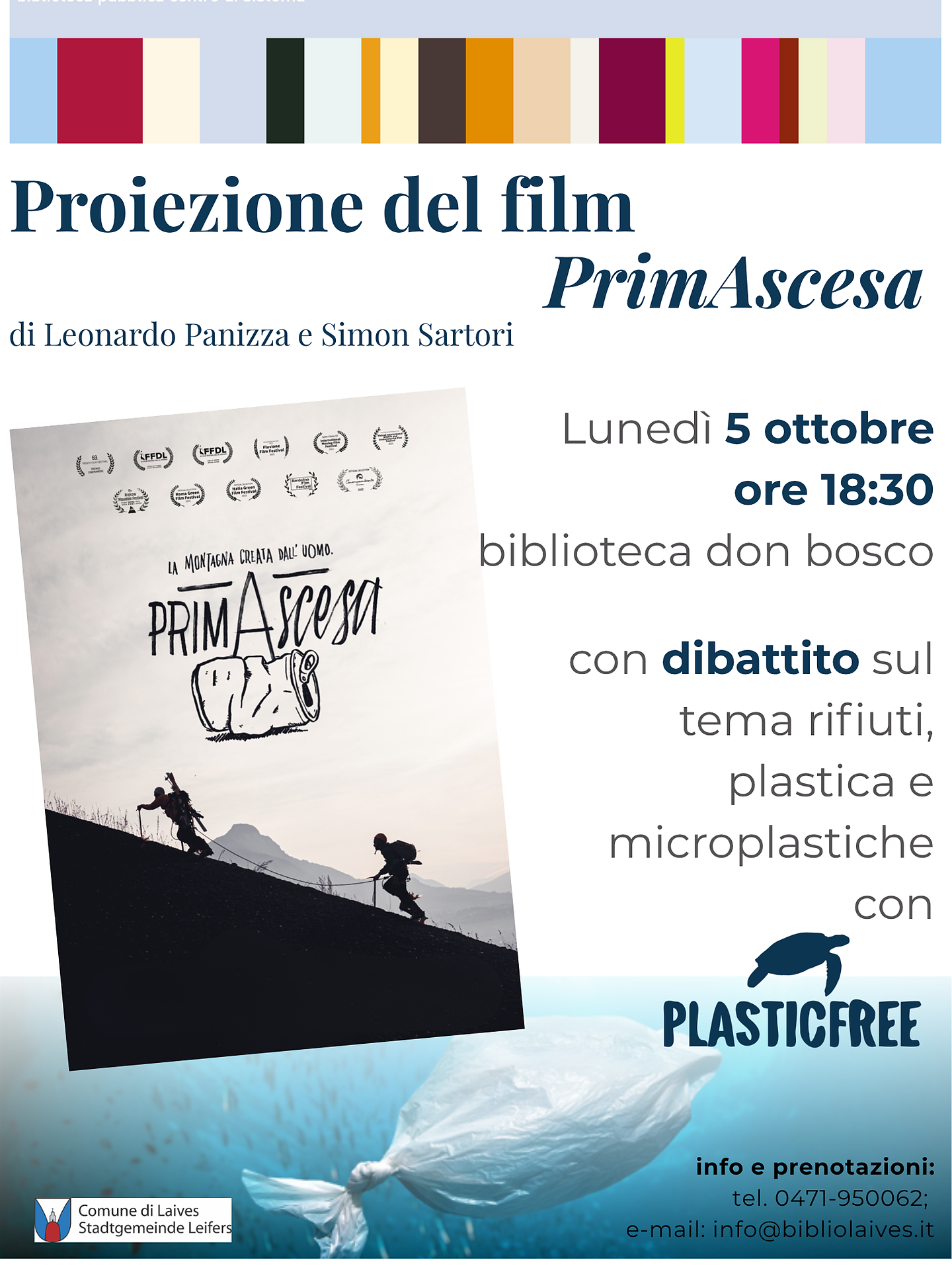 Proiezione del Film "PrimAscesa" con Plastic Free - Bolzano e dintorni - #1 - suedtirol.info