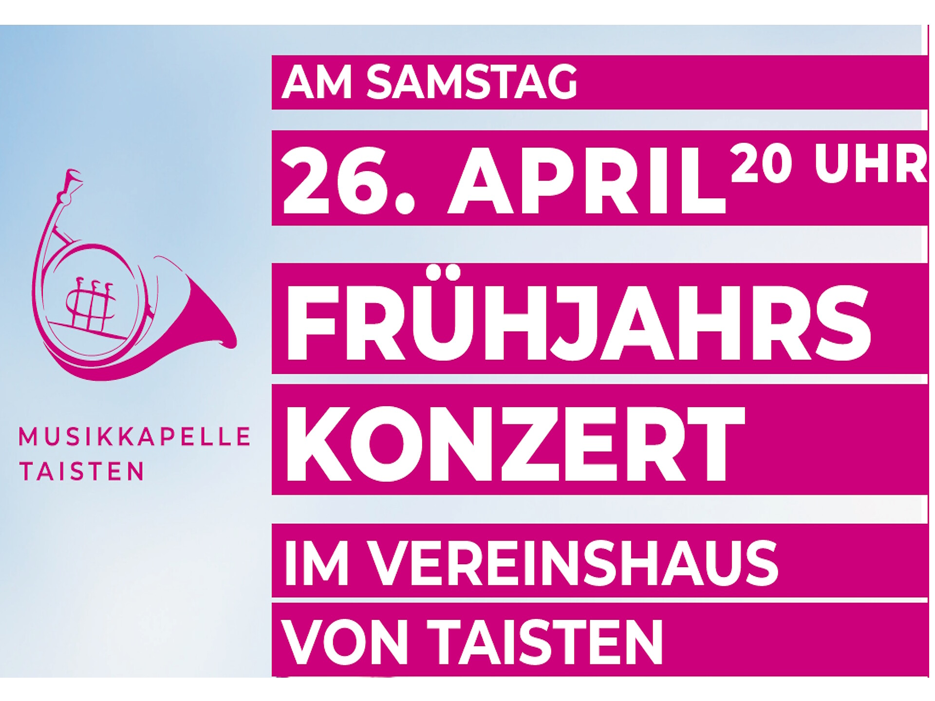Frühjahrskonzert der Musikkapelle Taisten Welsberg-Taisten 1 suedtirol.info