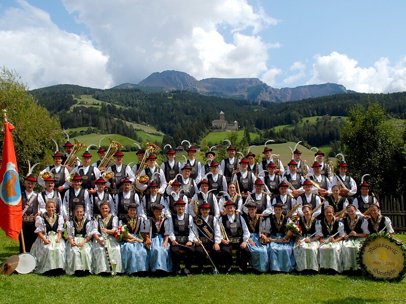 Local music band of Sarntal in concert - Bolzano/Bozen and environs - #1 - suedtirol.info