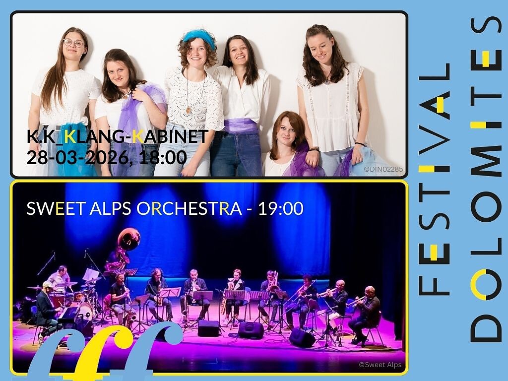 Festival Dolomites 2026  JAZZ & MORE - Dolomites Region 3 Zinnen - #1 - suedtirol.info