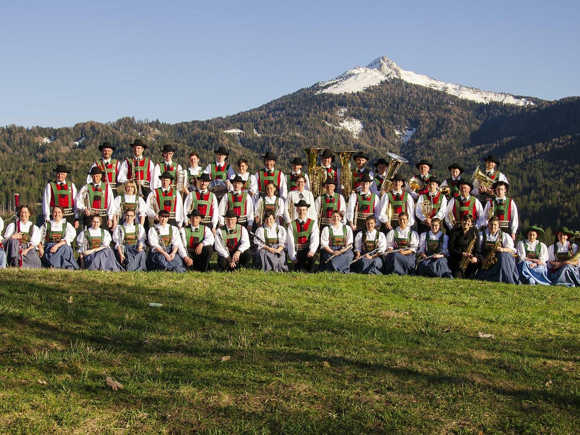 Concerto di primavera della banda musicale di Monte S. Pietro - Regione dolomitica Val d'Ega - #1 - suedtirol.info