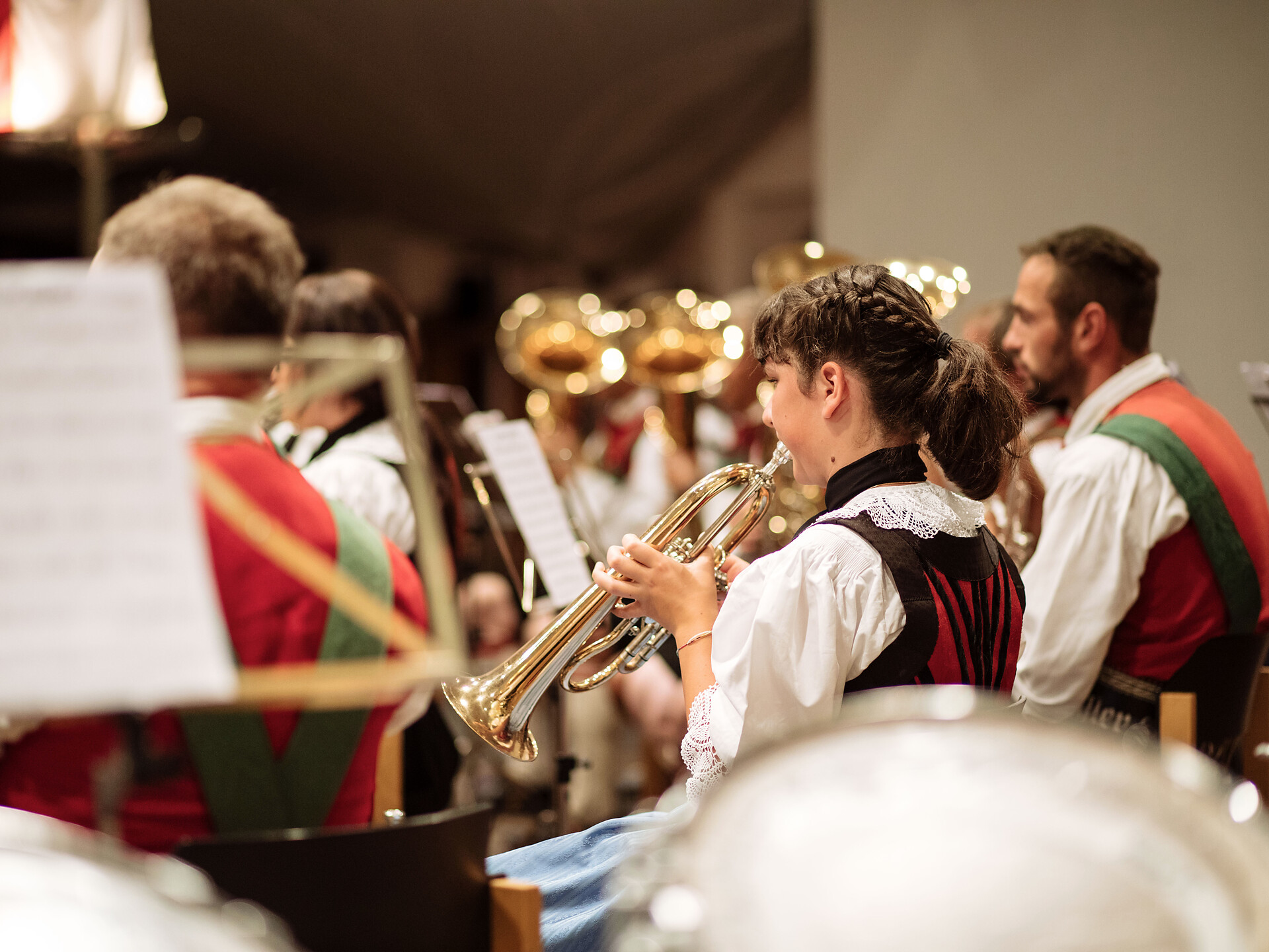 Concert of the music band of Moos - Meran/Merano and environs - #3 - suedtirol.info