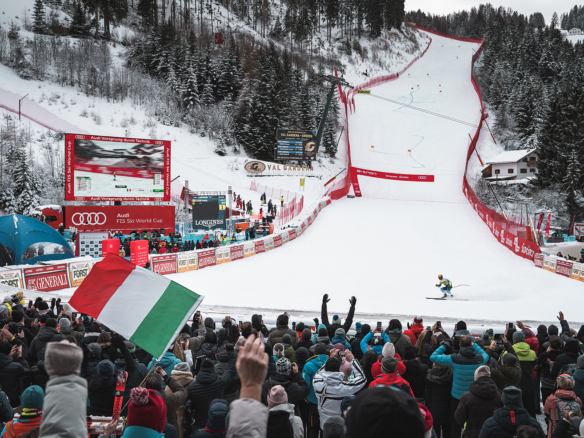 FIS SKI WORLD CUP VAL GARDENA: Super-G der Herren - Dolomitenregion Gröden - #1 - suedtirol.info