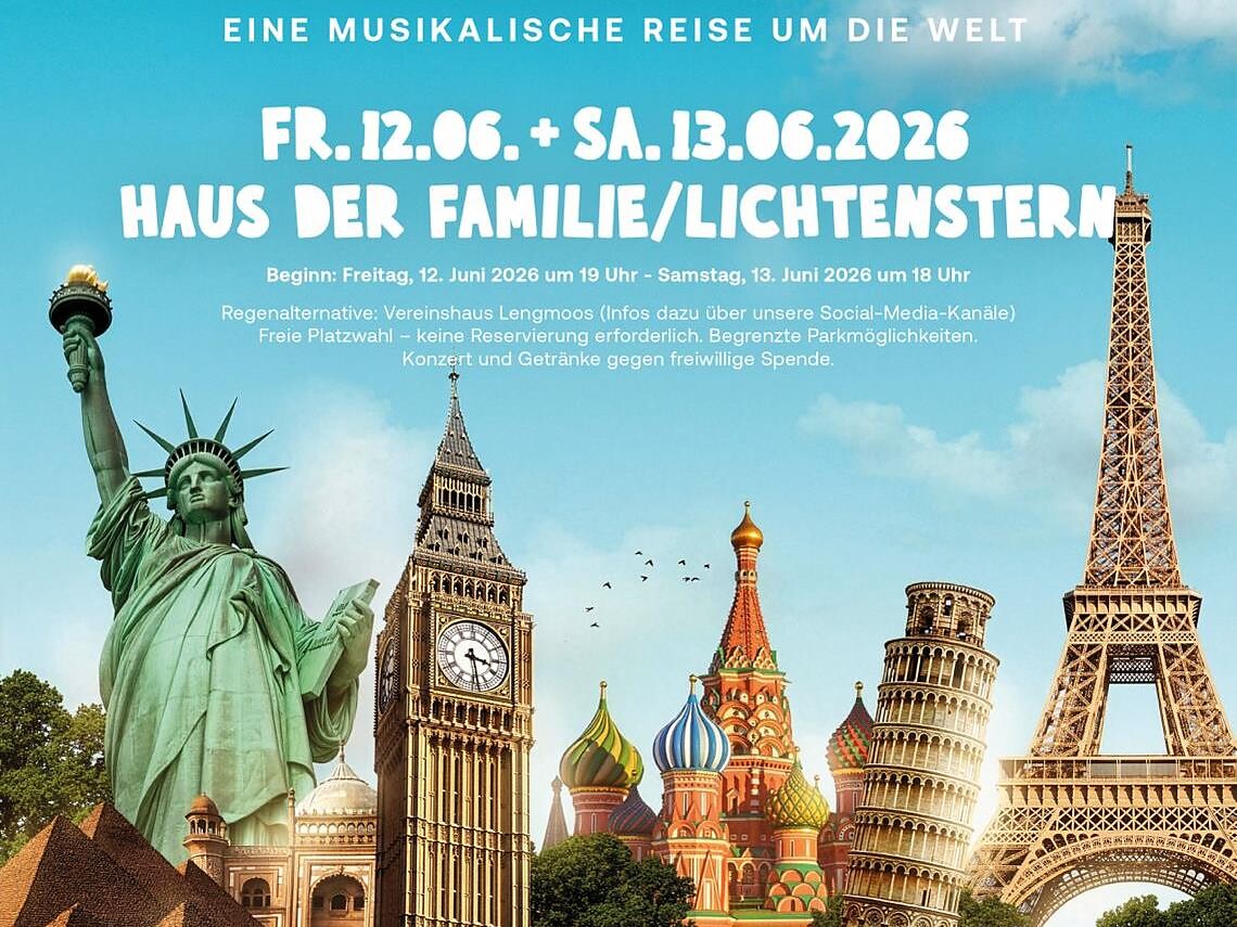 Family and Friends - Eine musikalische Reise um die Welt - Bozen und Umgebung - #3 - suedtirol.info