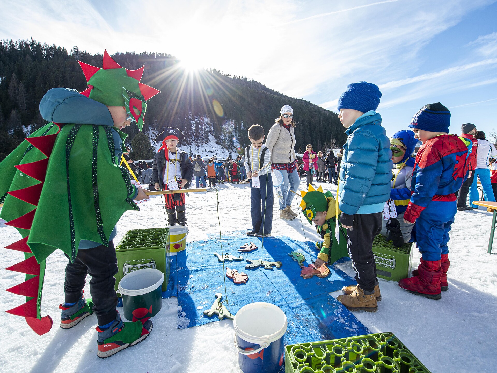 Faschingsolympiade für Kinder - Dolomitenregion Gröden - #1 - suedtirol.info