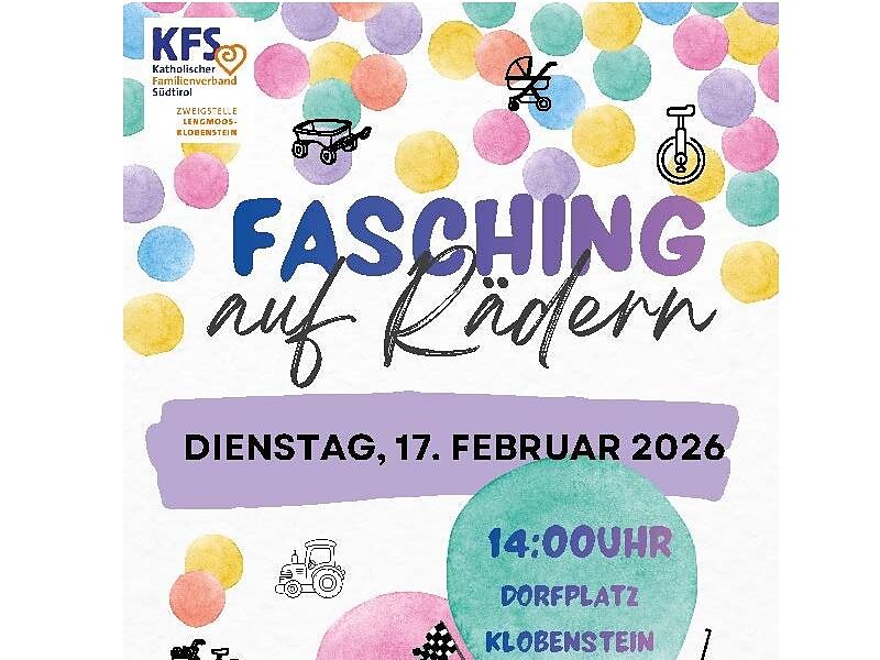 Carnival on wheels - Bolzano/Bozen and environs - #2 - suedtirol.info