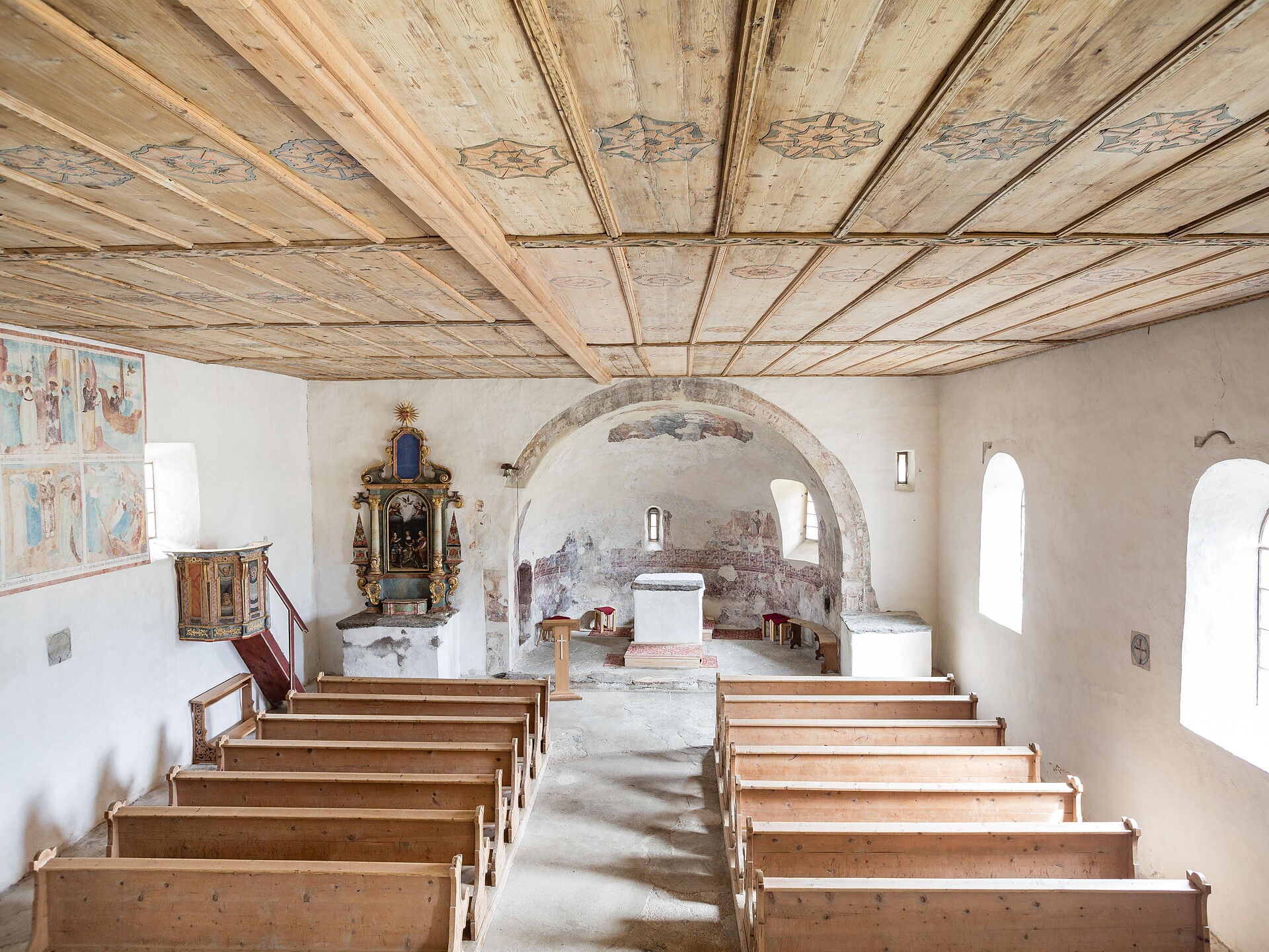 Guided tour of St Veit's Church Mals/Malles 2 suedtirol.info
