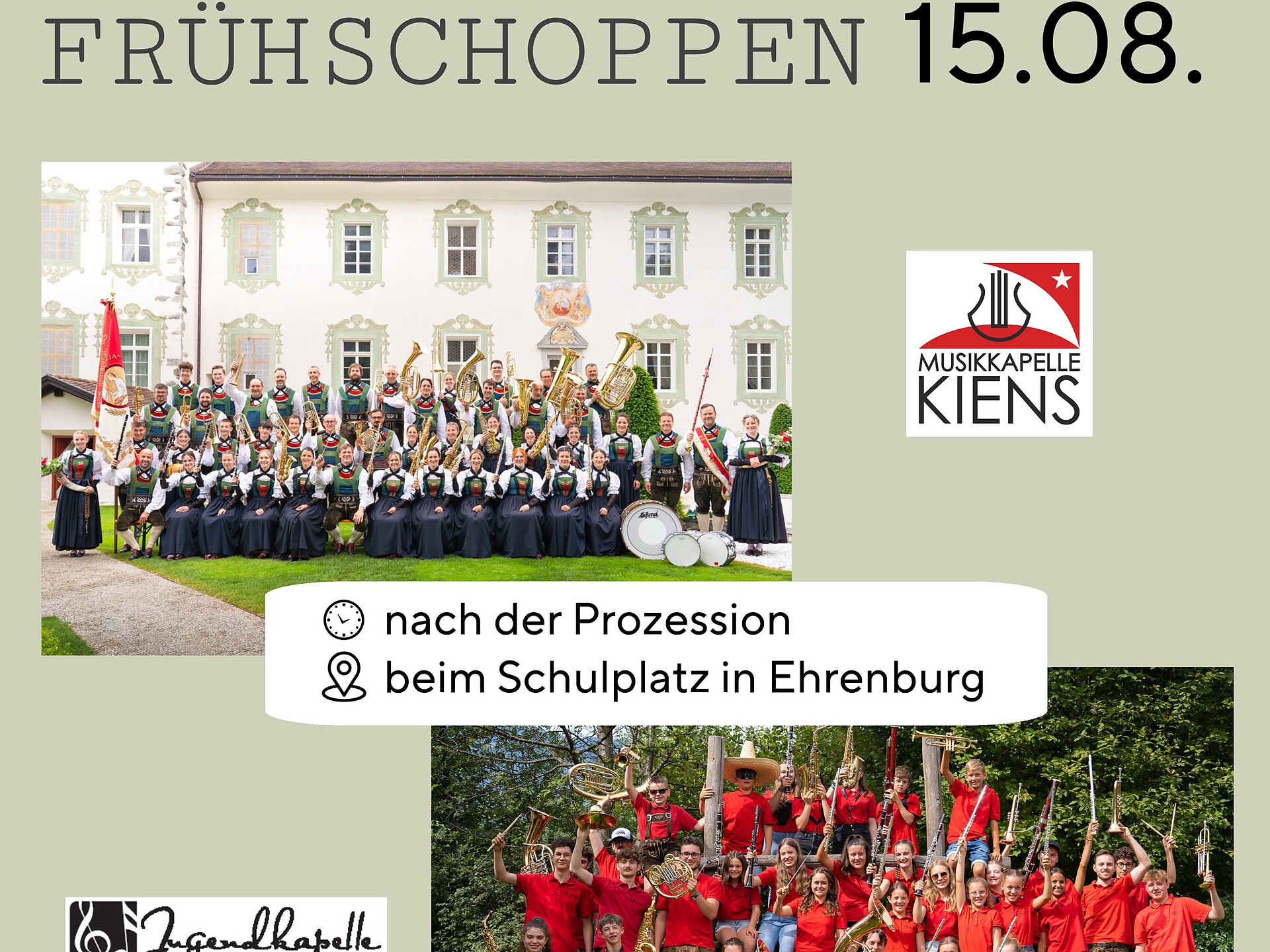 Festive service with procession and morning pint in Ehrenburg/Casteldarne - Dolomites Region Kronplatz/Plan de Corones - #2 - suedtirol.info