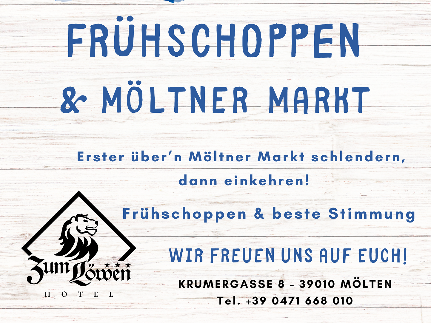 BRINDISI MATTUTINO & MERCATO DI MELTINA Locanda Zum Löwen - Bolzano e dintorni - #2 - suedtirol.info