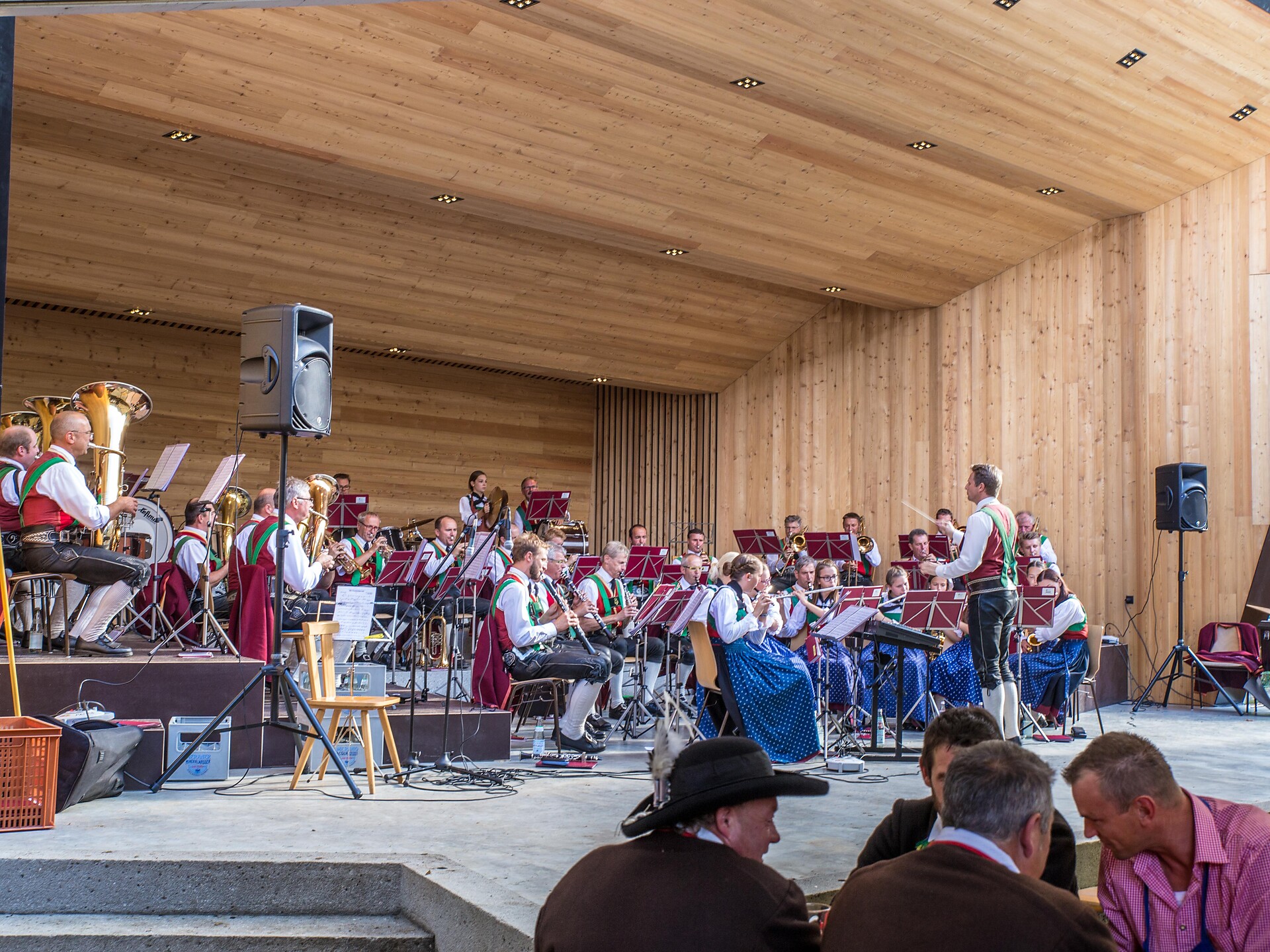 Concert with the music band of Kollmann Barbian/Barbiano 1 suedtirol.info