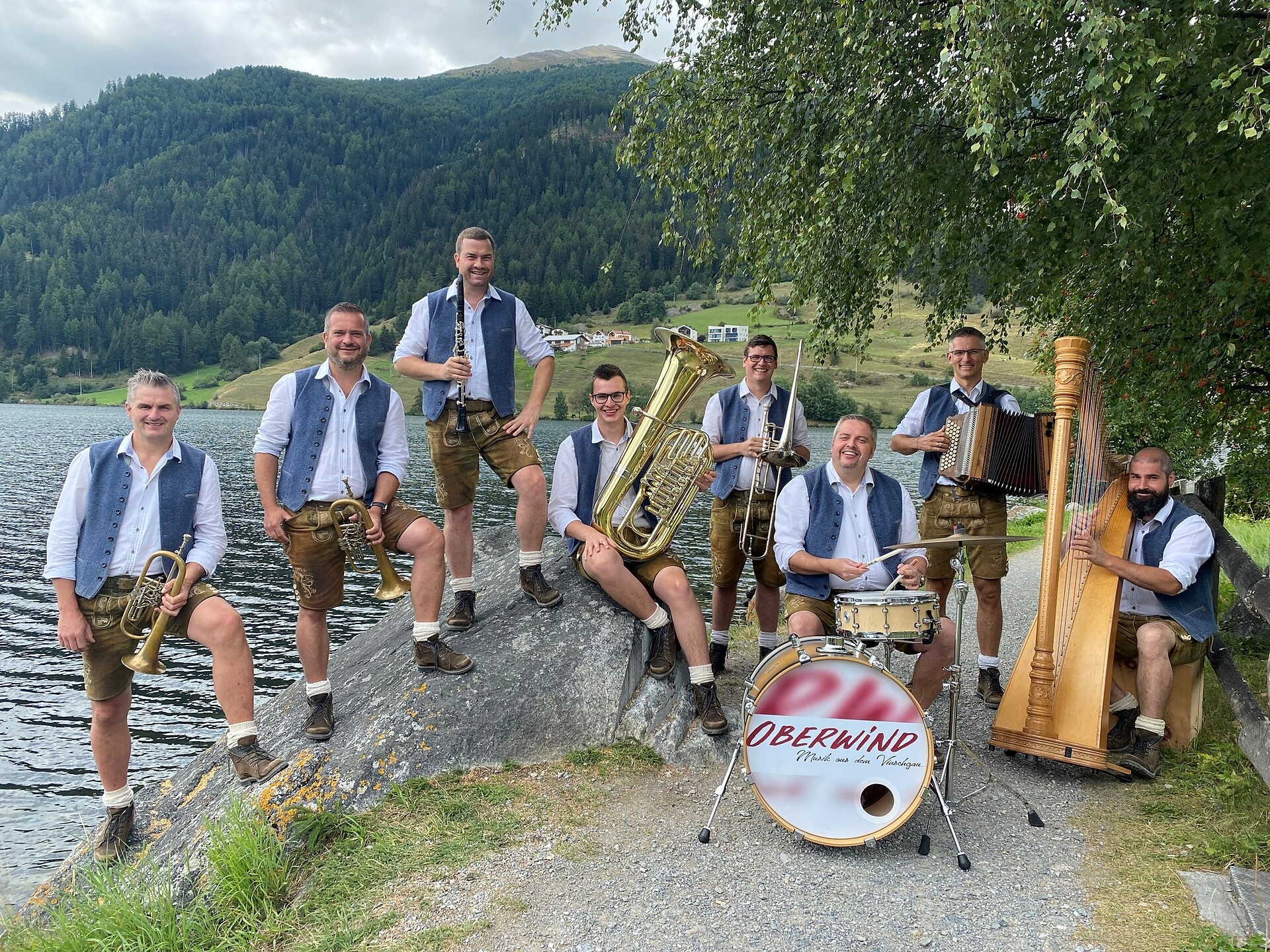 Frühschoppen mit der Gruppe "Oberwind" Schlanders 1 suedtirol.info