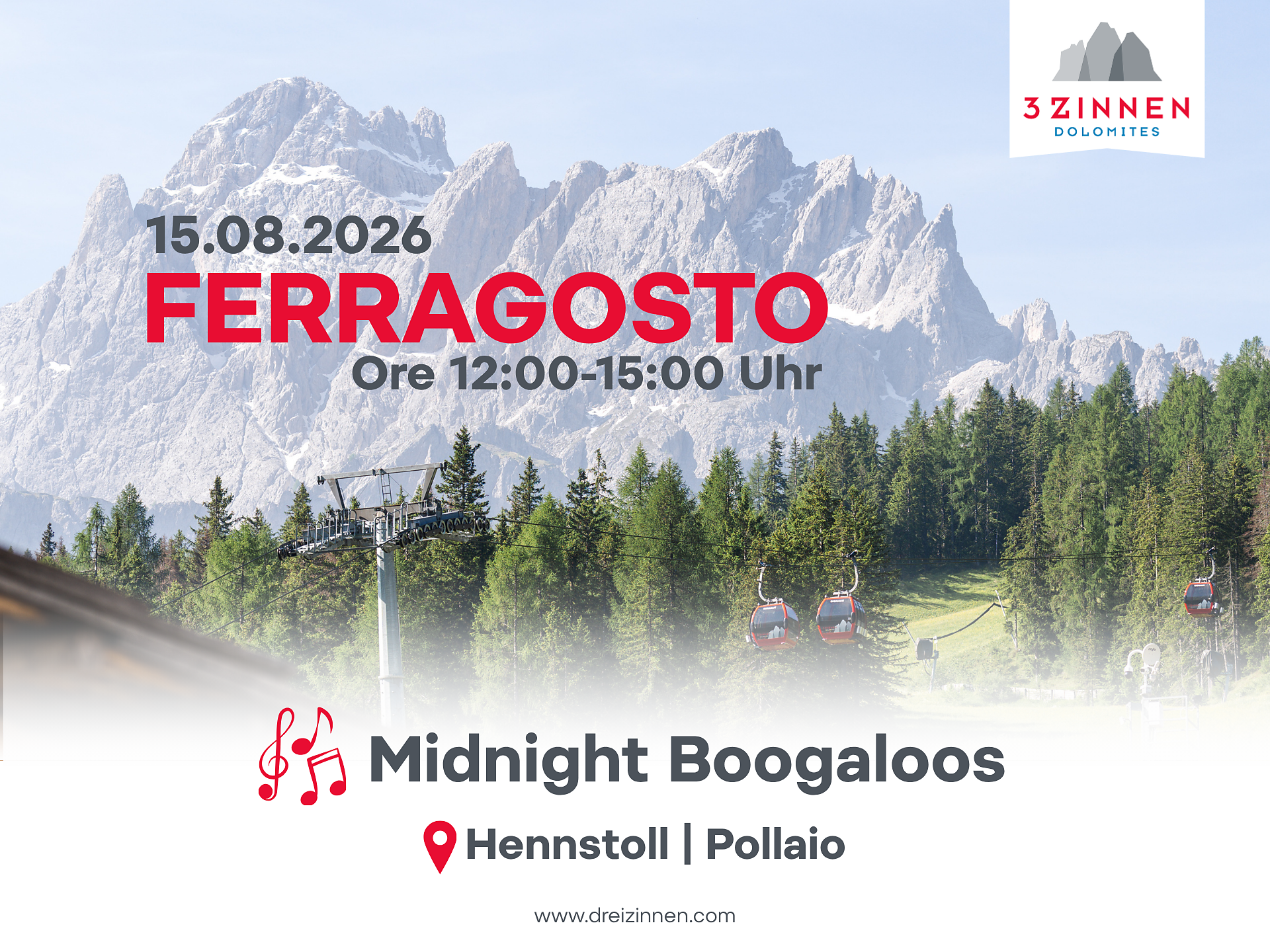 Ferragosto im Hennstoll - Dolomitenregion 3 Zinnen - #1 - suedtirol.info