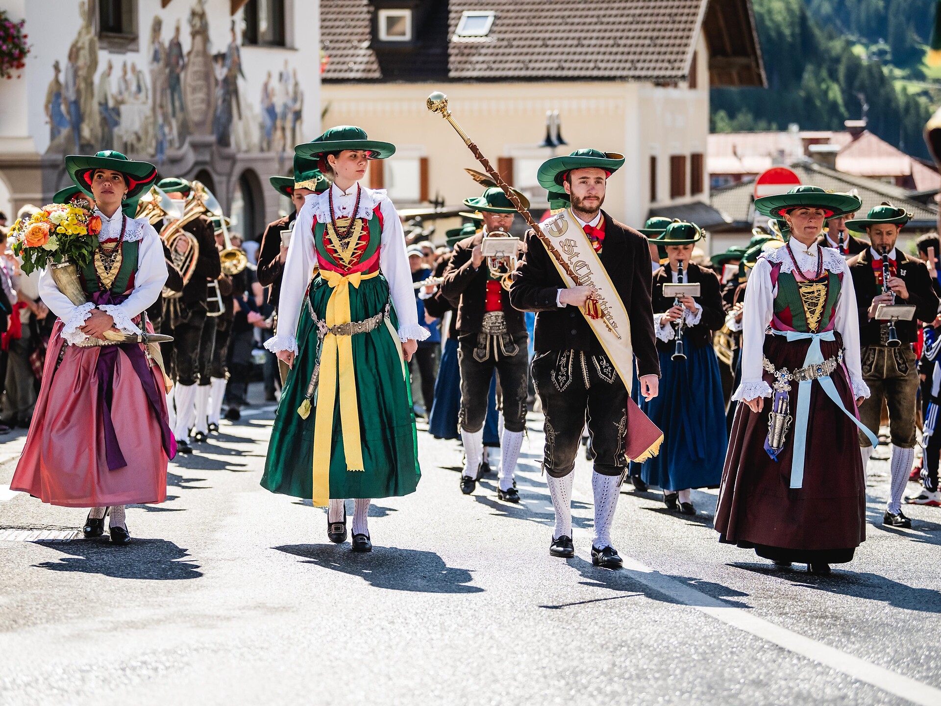 Procession of Corpus Domini in S. Cristina S.Crestina Gherdëina/Santa Cristina Val Gardana 3 suedtirol.info