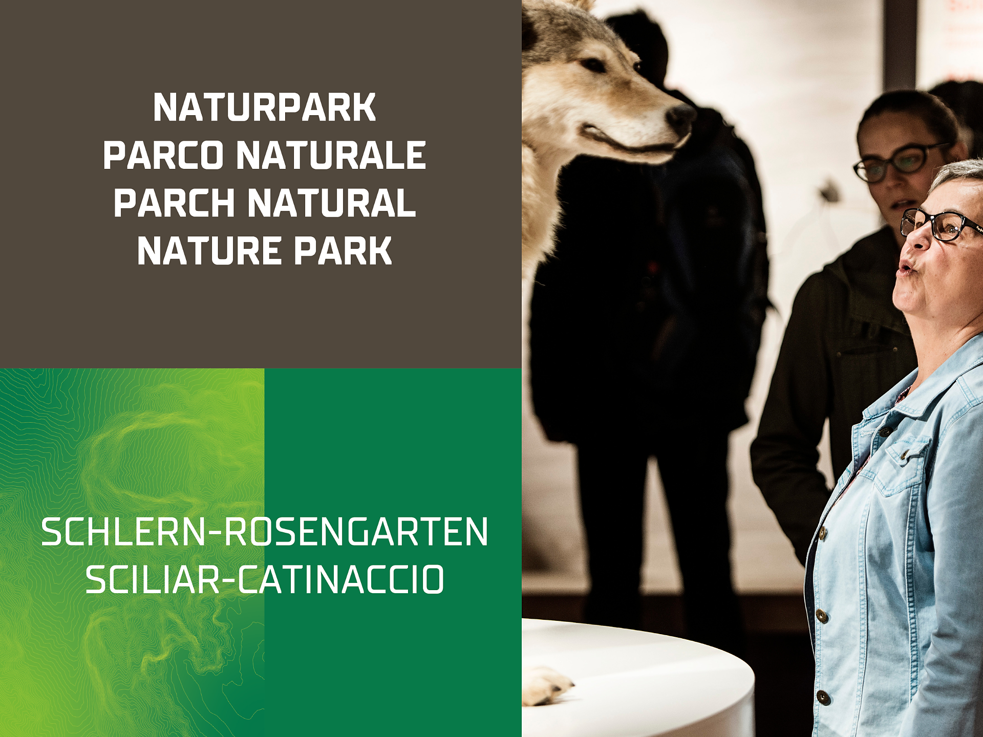 Der Wolf ist da: eine Menschenausstellung - Dolomitenregion Seiser Alm - #1 - suedtirol.info