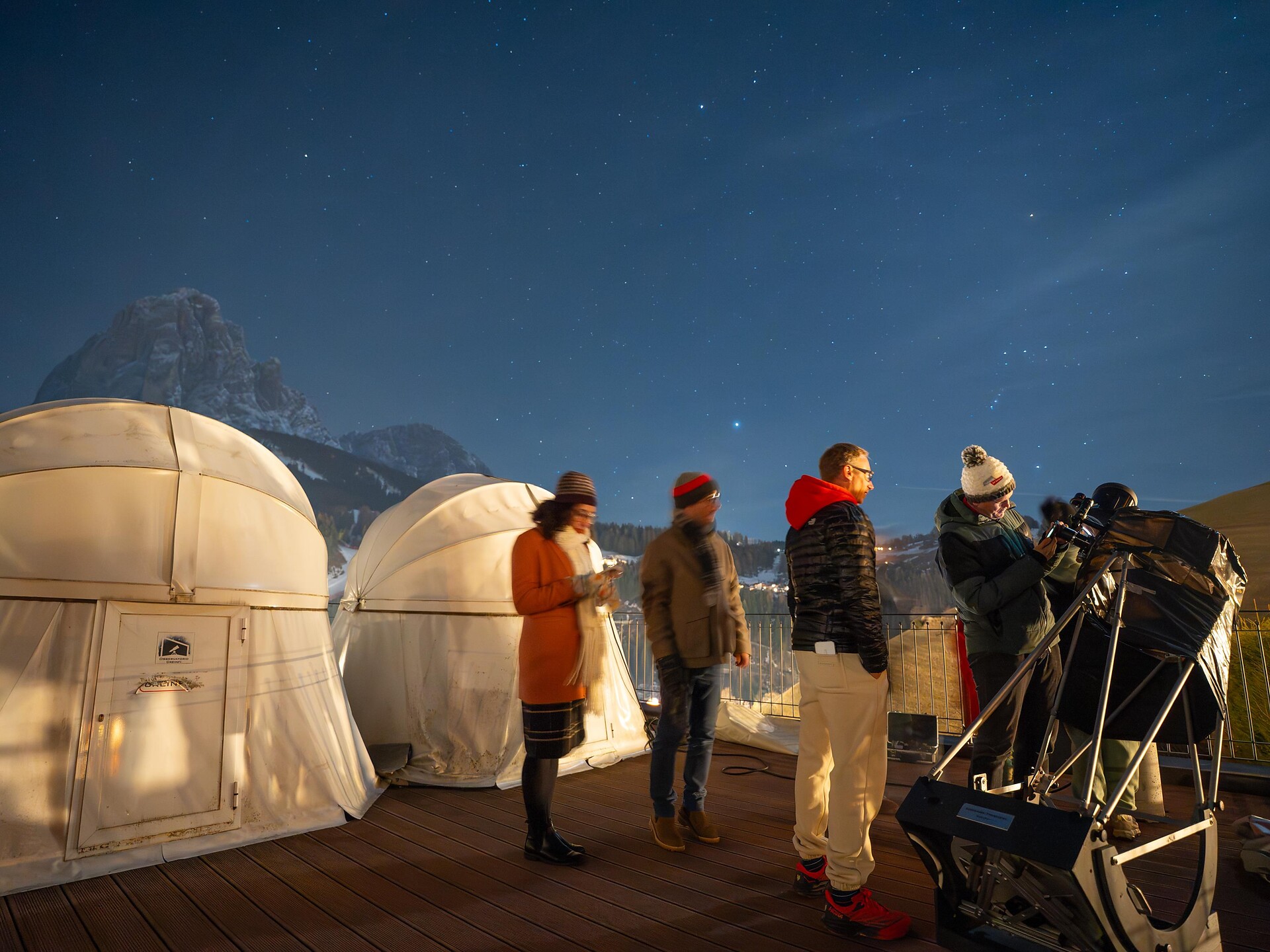Alla scoperta dell’universo: osservazione di pianeti - Regione dolomitica Val Gardena - #2 - suedtirol.info