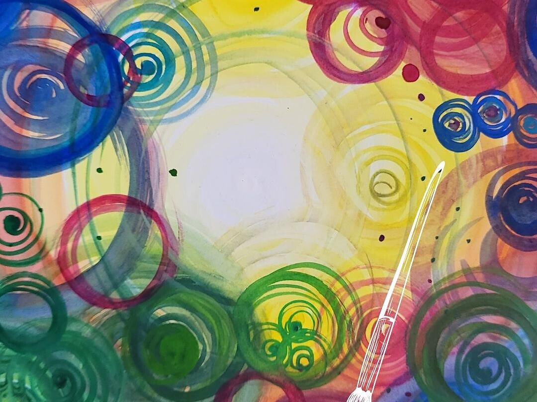 Color Time - Intuitive Painting at the Matillhof in Latsch - Vinschgau/Val Venosta - #1 - suedtirol.info