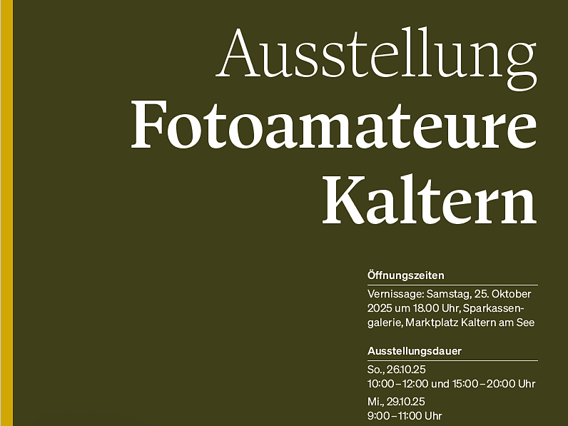 Mostra fotografica dei fotoamatori di Caldaro - Strada del Vino - #1 - suedtirol.info