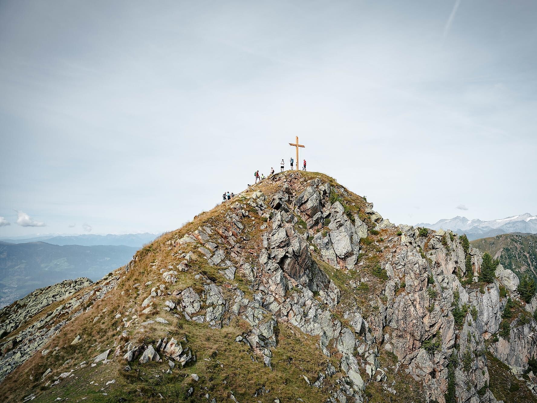 Gipfelwanderung mit Gilbert (2-Seen-Blick) Rasen-Antholz 2 suedtirol.info