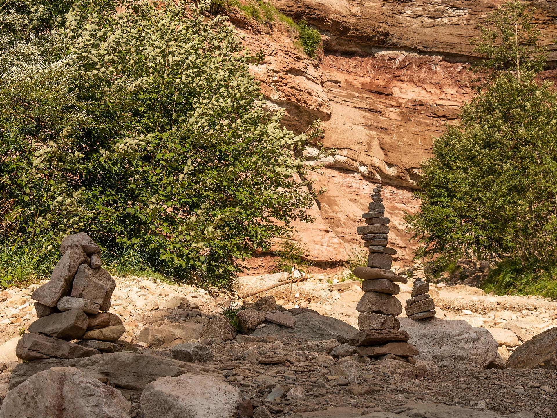 Escursione geologica - Bletterbach Nova Ponente 1 suedtirol.info