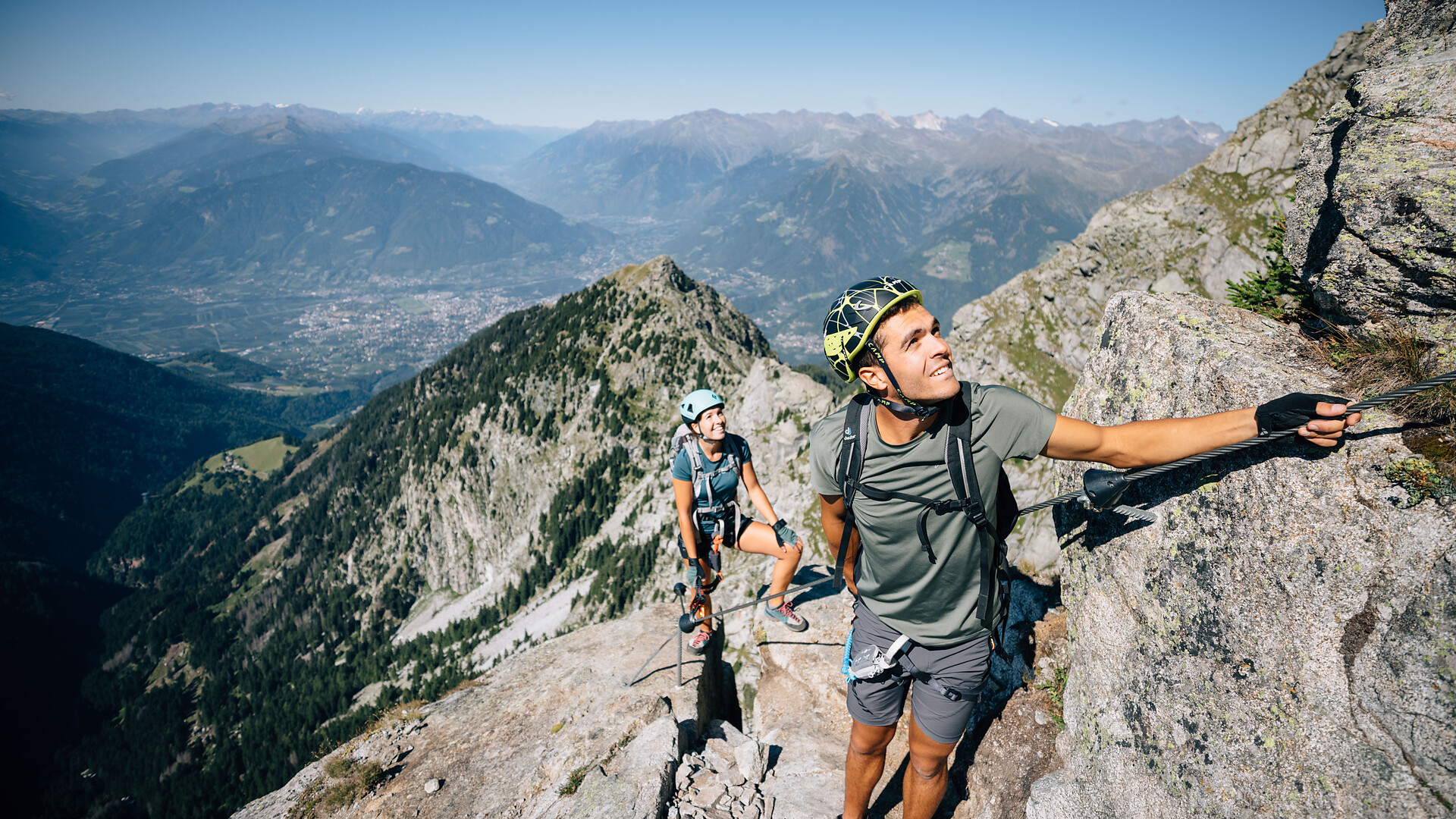 Escursione guidata sulla via ferrata al picco Ivigna - Avventura verticale - Merano e dintorni - #2 - suedtirol.info