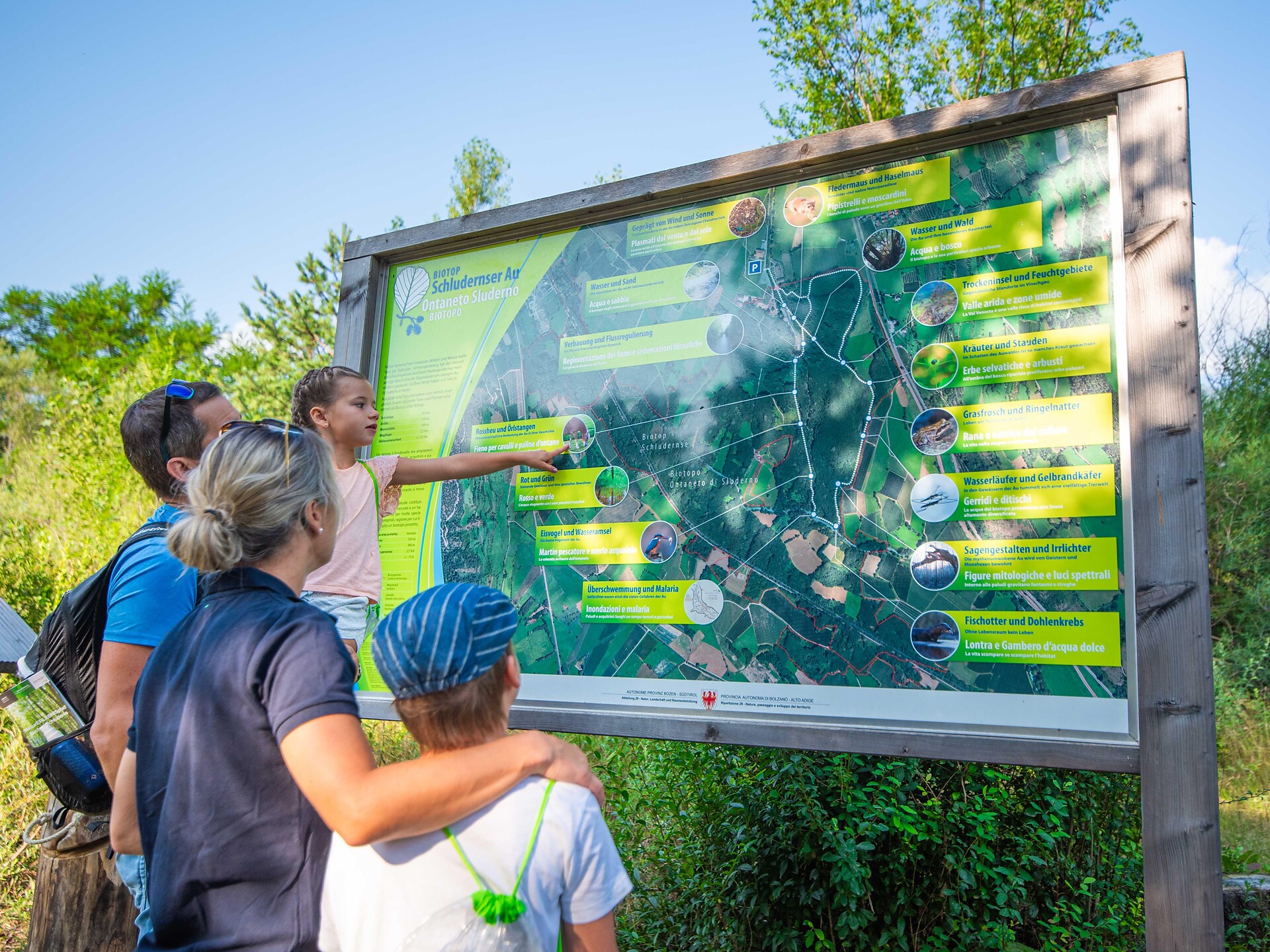Geführte Erlebniswanderung für Naturforscher*innen im Biotop Schludernser Au - Vinschgau - #2 - suedtirol.info