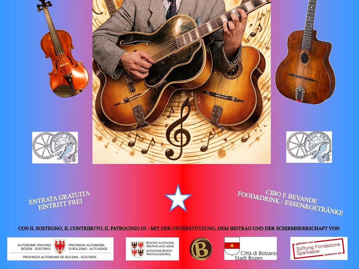 Gipsy & Gipsy Jazz Festival – 7ª edizione - Bolzano e dintorni - #2 - suedtirol.info