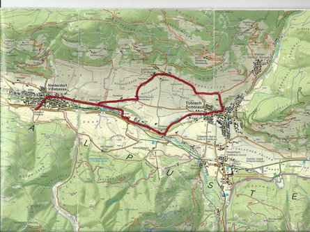 Escursione guidata ad anello con Panorama Dolomitico in primavera Chienes 2 suedtirol.info