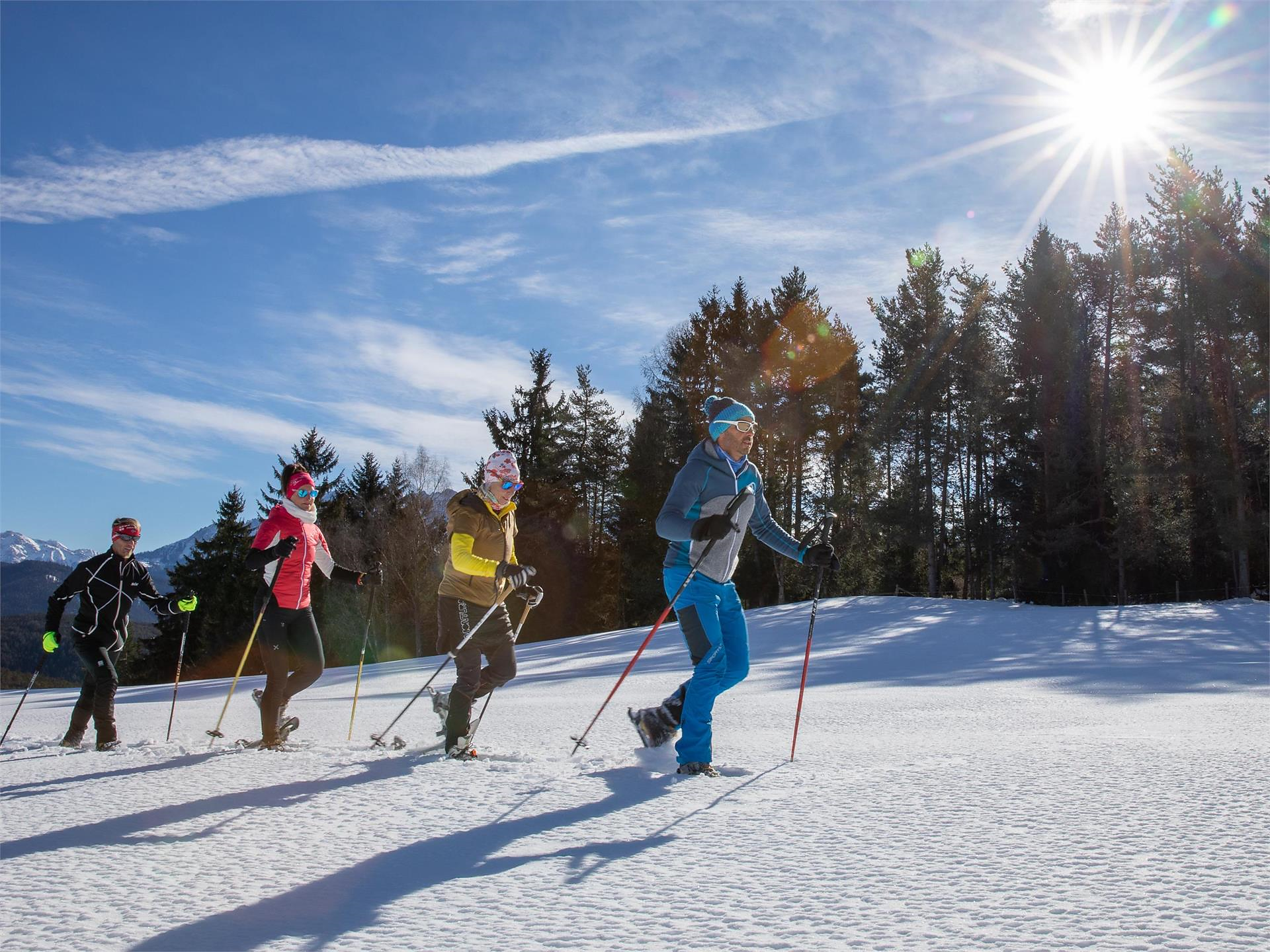 Schneeschuhwanderung Laab Alm - Dolomitenregion Eggental - #2 - suedtirol.info