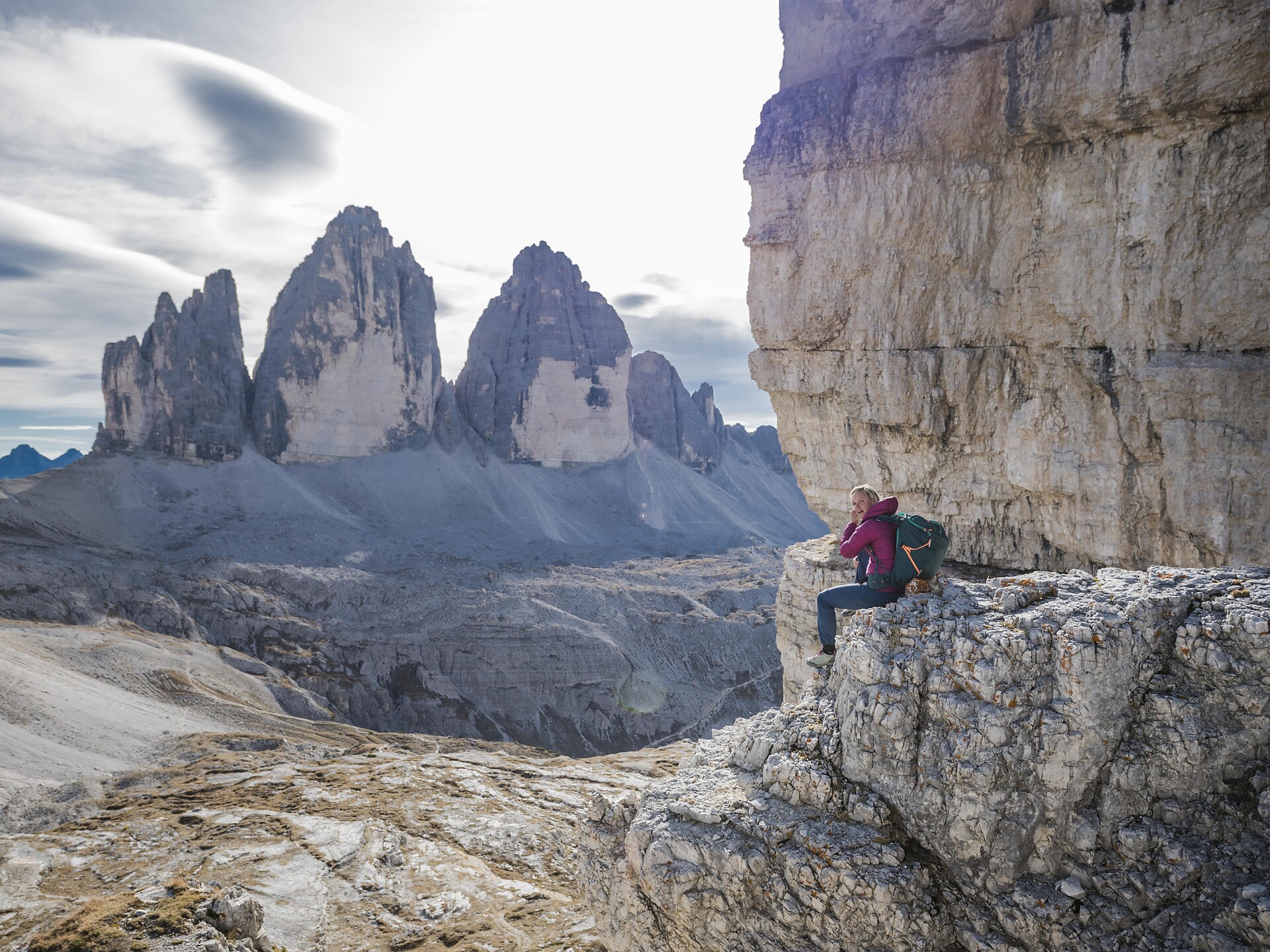 Geführte Anspruchsvolle Wanderung mit Blick auf die Dreizinnen - Dolomitenregion 3 Zinnen - #1 - suedtirol.info
