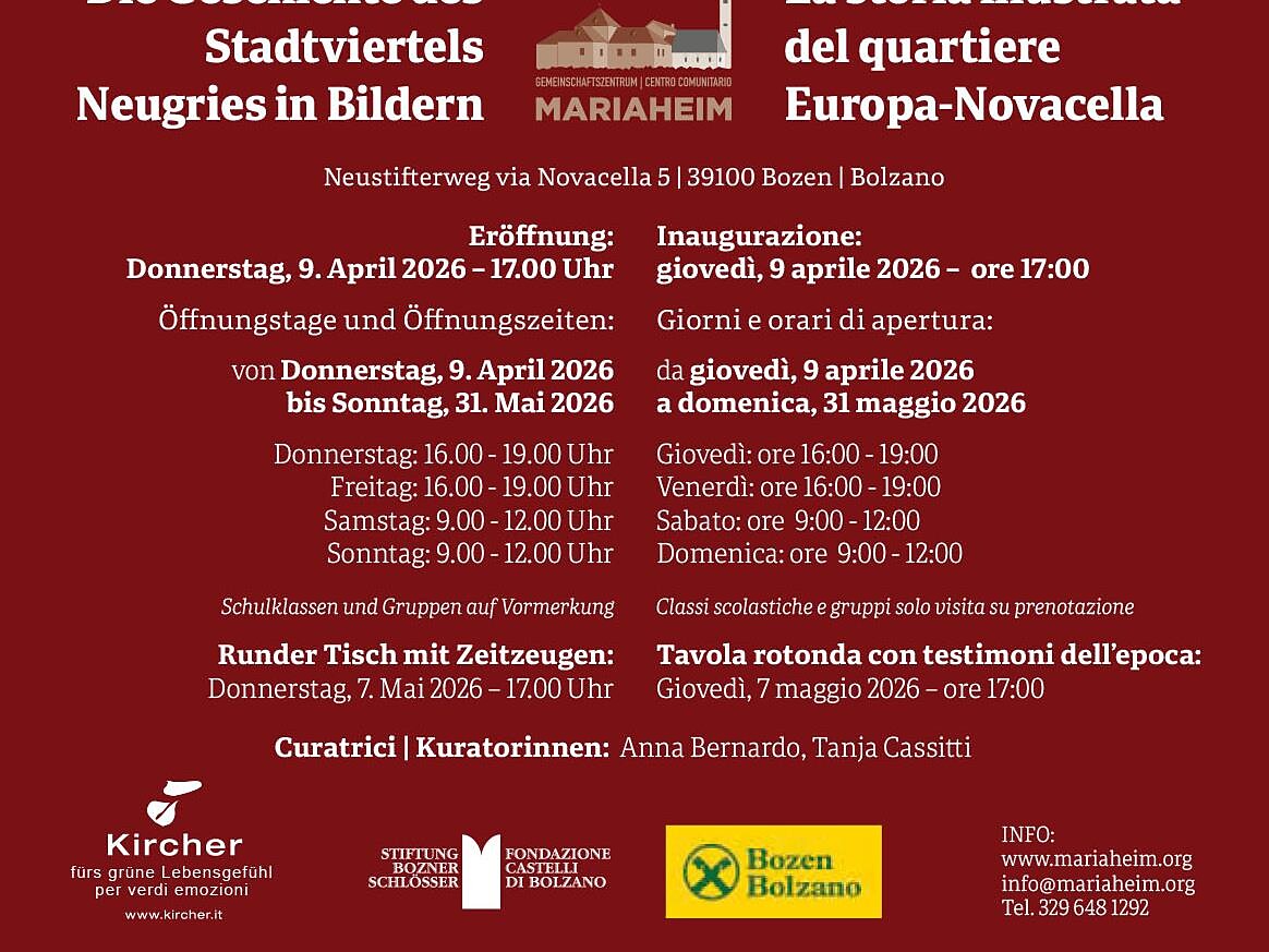 Gemeinschaftszentrum Maria Heim in Bozen - WEST SIDE HISTORY - Bozen und Umgebung - #2 - suedtirol.info