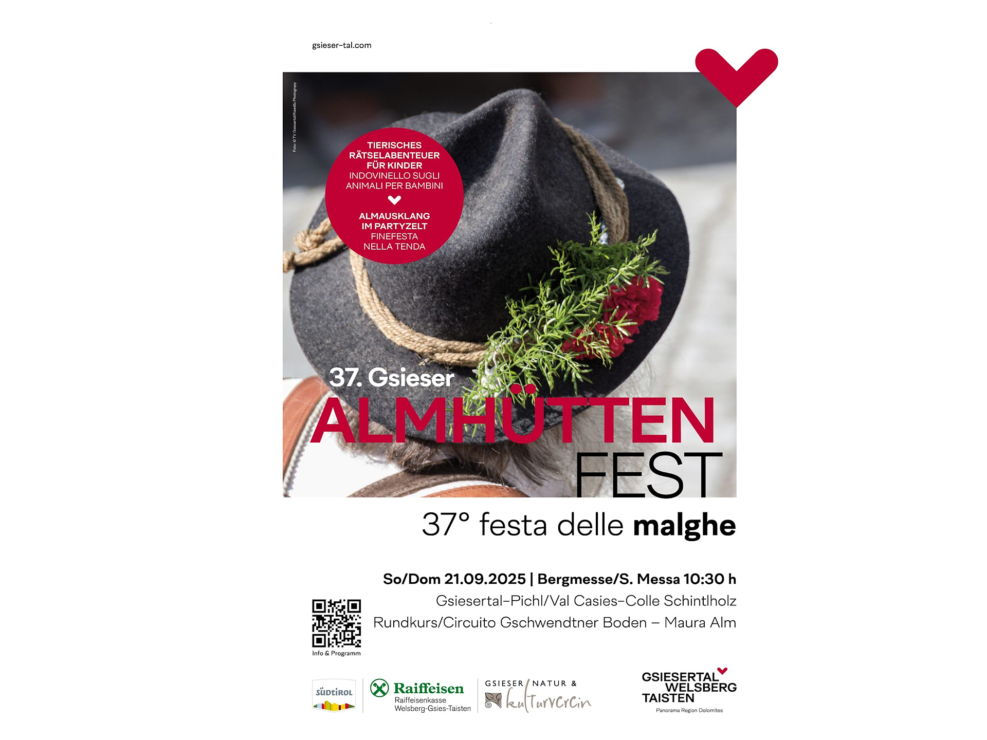 37. Gsieser Almhüttenfest im Gsiesertal -  - #1 - suedtirol.info