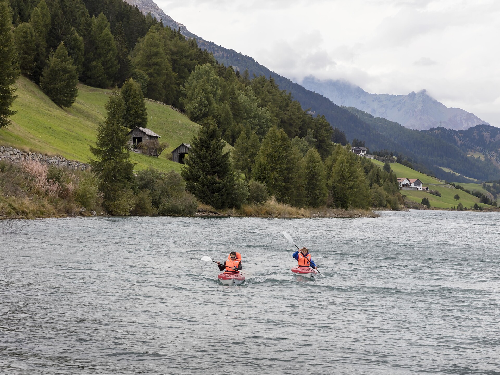 Giro in Kajak - Val Venosta - #1 - suedtirol.info