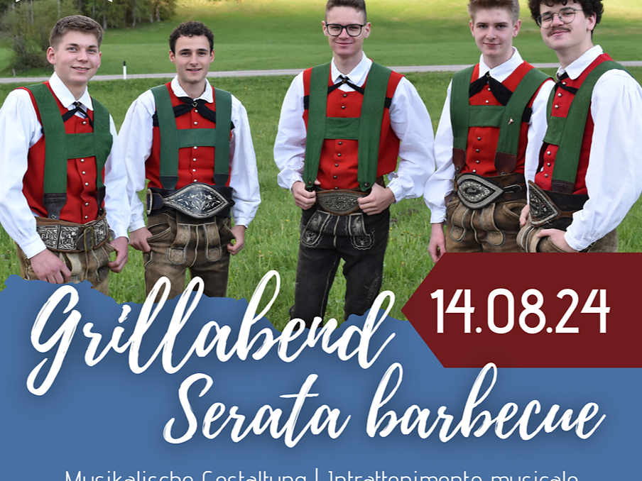 Barbecue with concert of the band from Braies Prags/Braies 1 suedtirol.info
